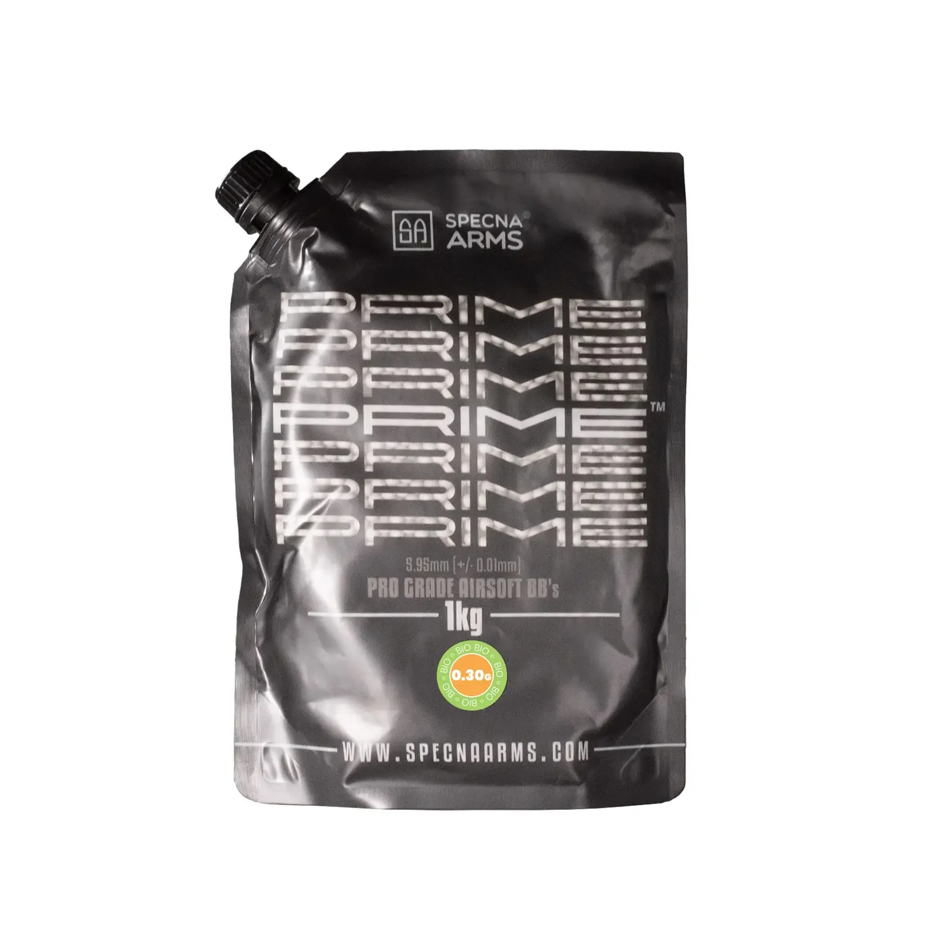 Specna Arms Prime 0.30g Bio BBs, 1kg Beutel
