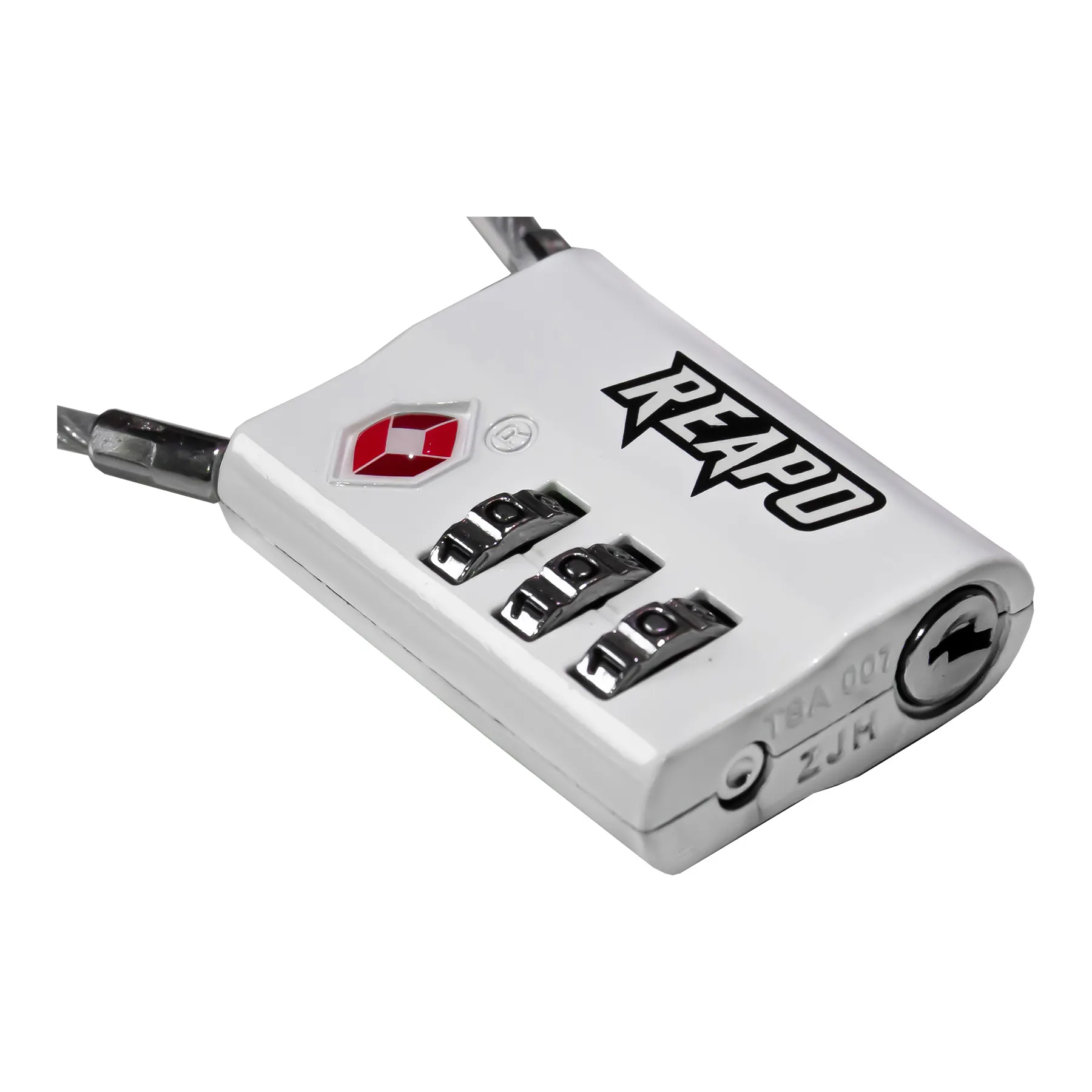 Reapo XL Zahlenschloss TSA lock, White Reapo XL Zahlenschloss TSA lock, White