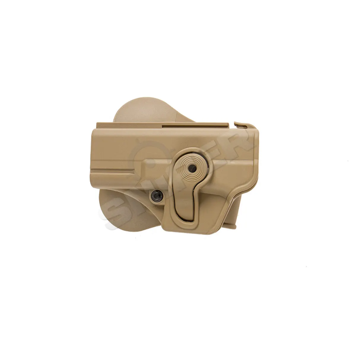 Linkshänder Holster für Glock 19/23/25/32, Tan
