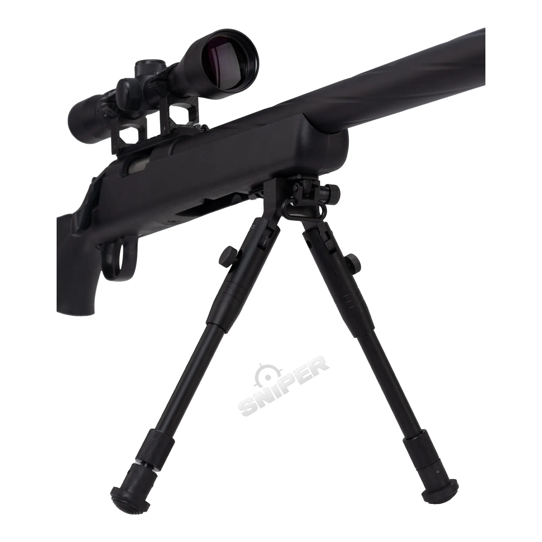 Specna Arms SA-S12 Scharfschützengewehr w/ Scope & Bipod, Black Specna Arms SA-S12 Scharfschützengewehr High-Power w/ Scope & Bipod, Black