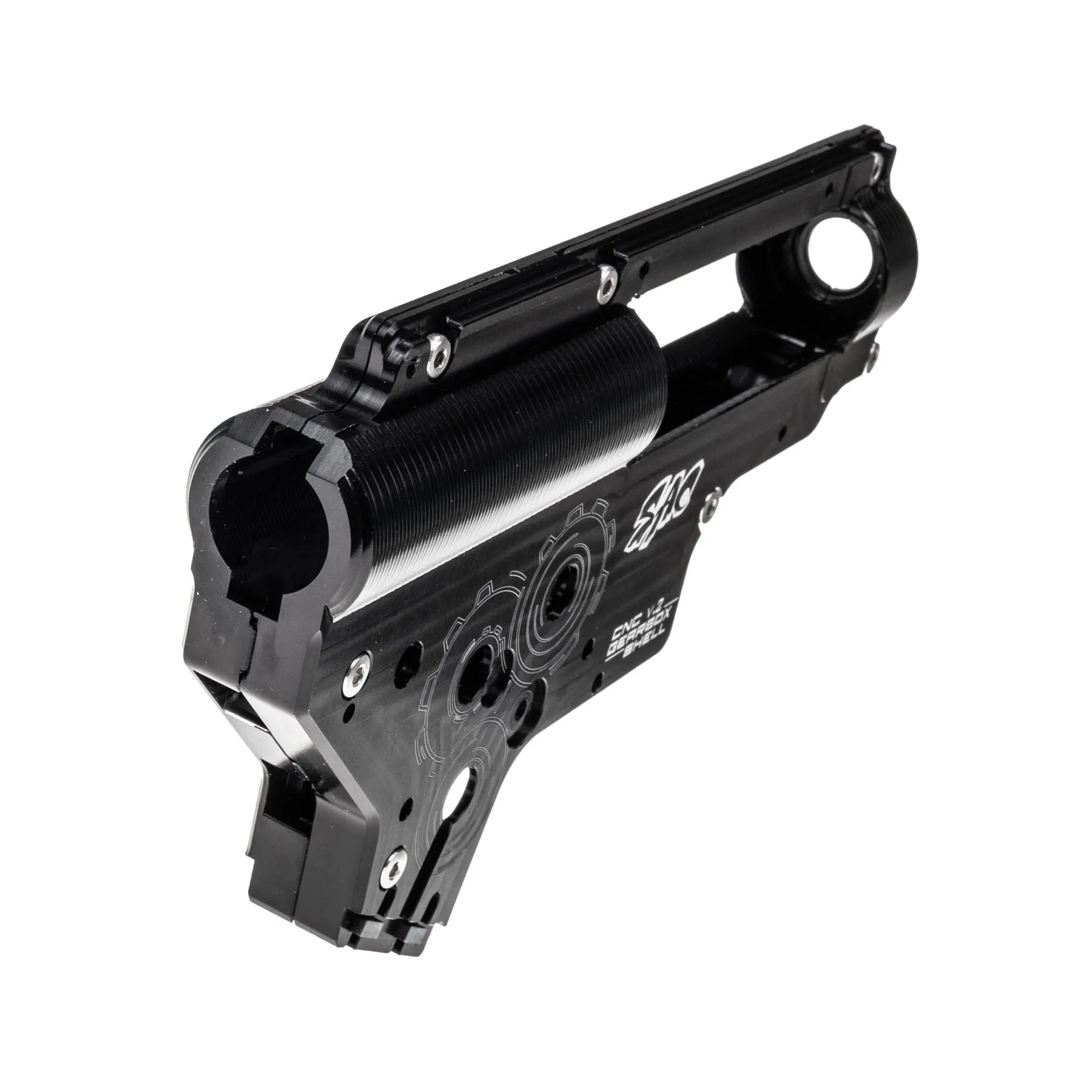 SAC CNC Gearbox V2 8mm, Black
