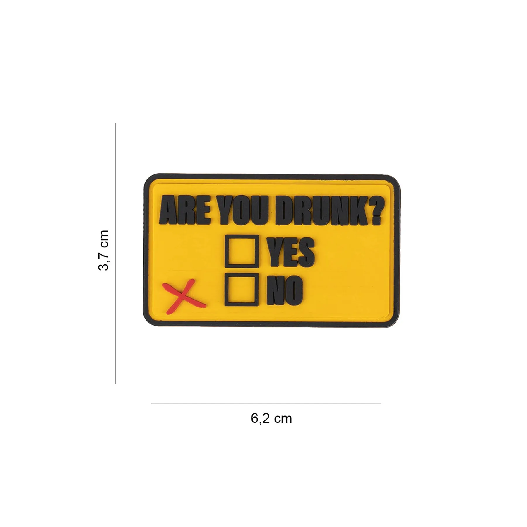 3D PVC Patch Are you drunk?