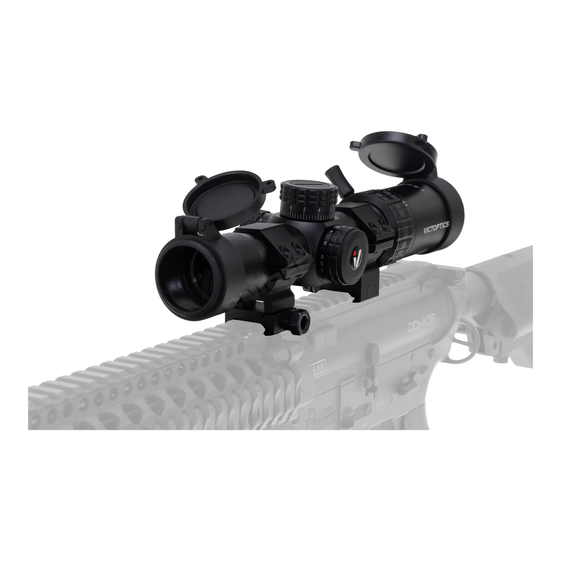 Victoptics OPSL32 S4 1.5-6x28 Zielfernrohr, Black