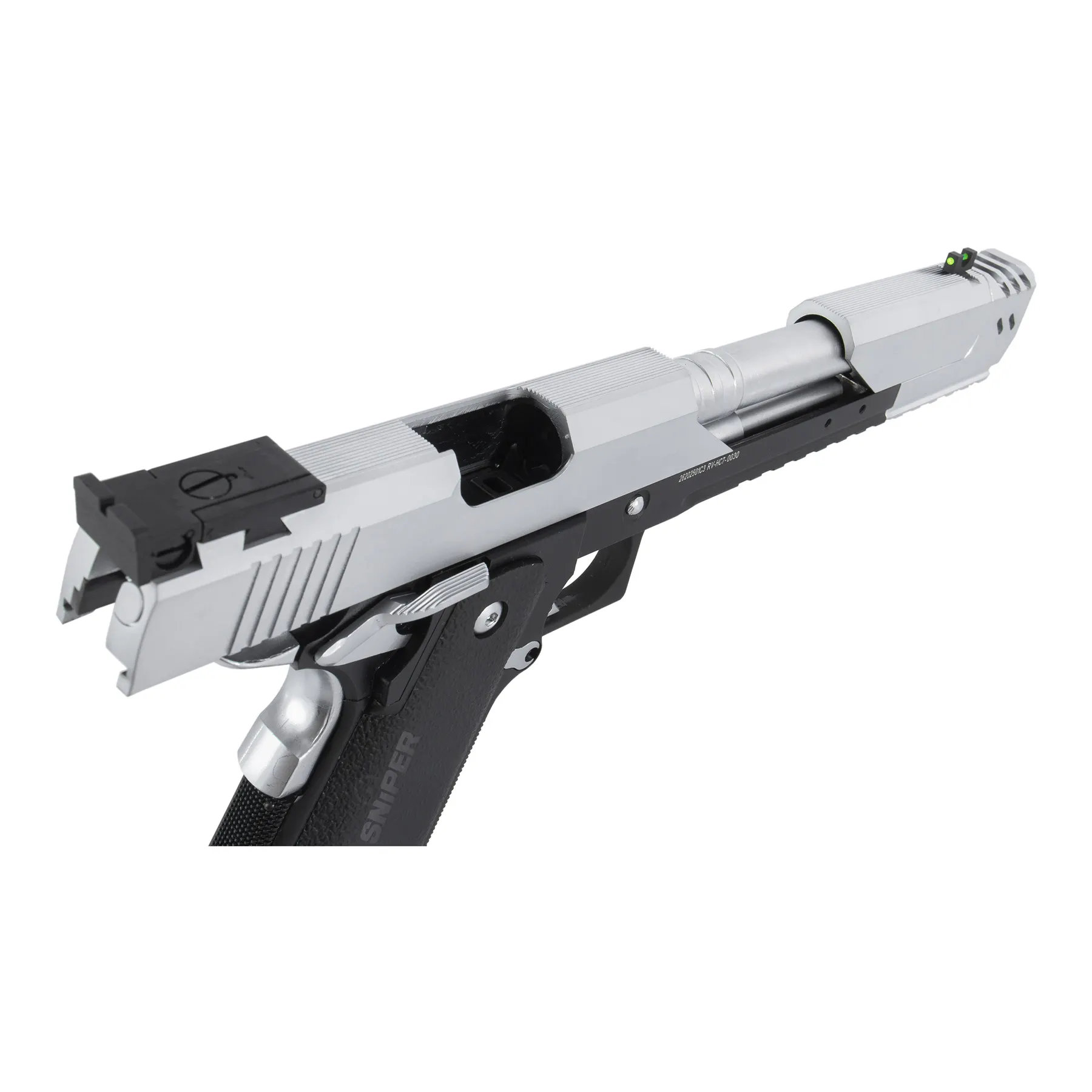 Nuprol Raven Hi-Capa Dragon 7 Chrome GBB Softair