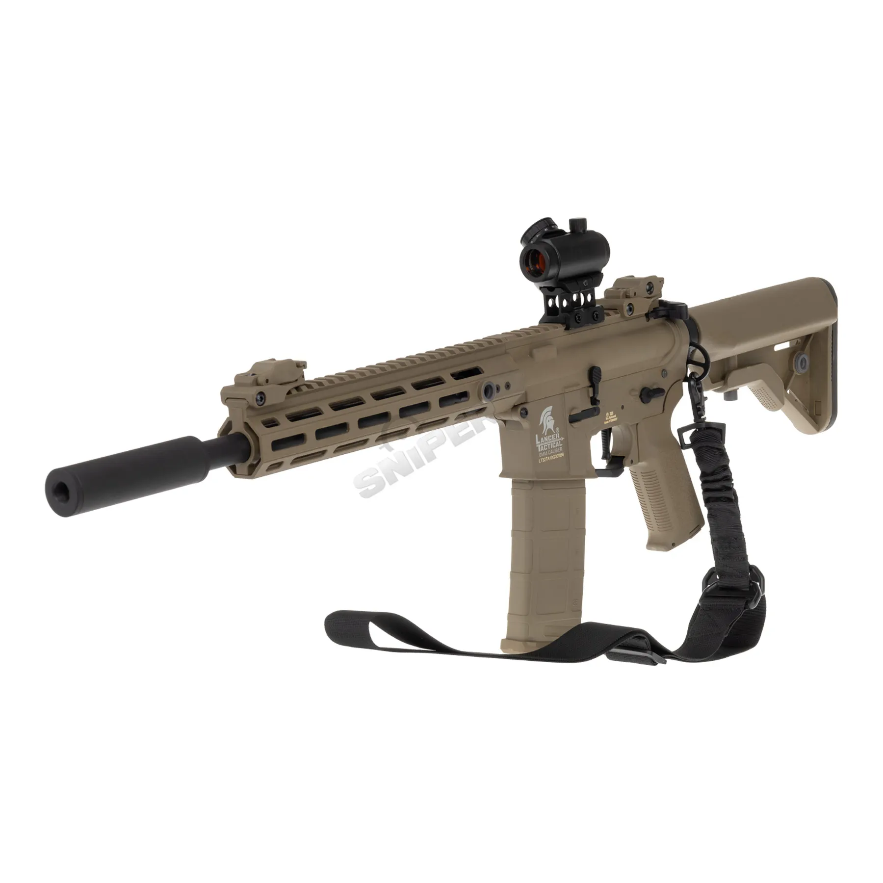 Prep my Airsoft - Lancer Hellion M-Lock 10" Gen 3 w/ Nebula ETU (S)AEG, Dark Earth