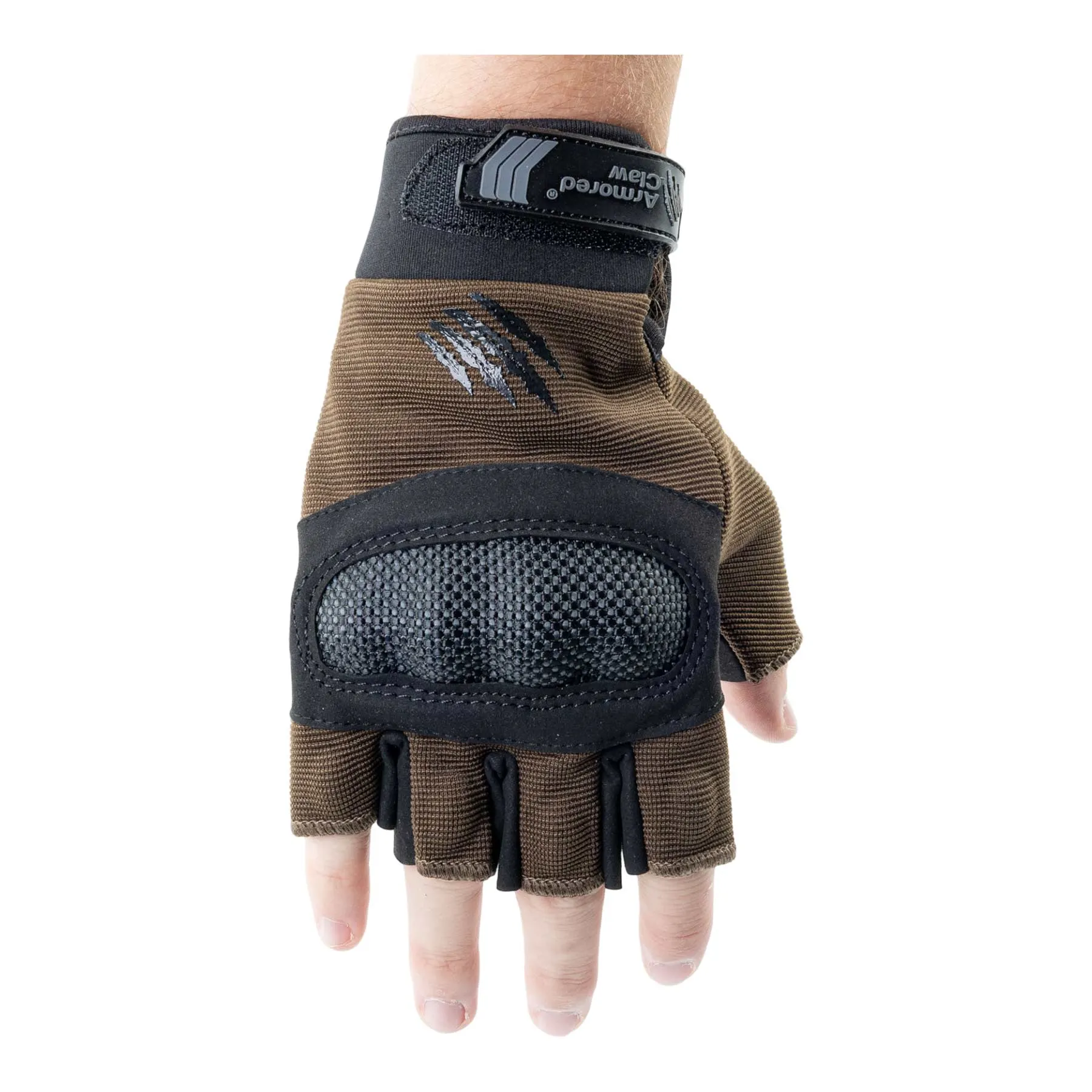 Shield Cut Tactical Gloves, Olive