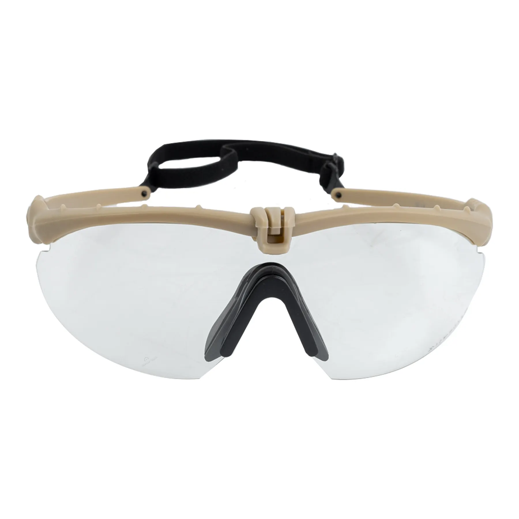 NP Battle Pro´s Schutbrille Tan, Clear Lense
