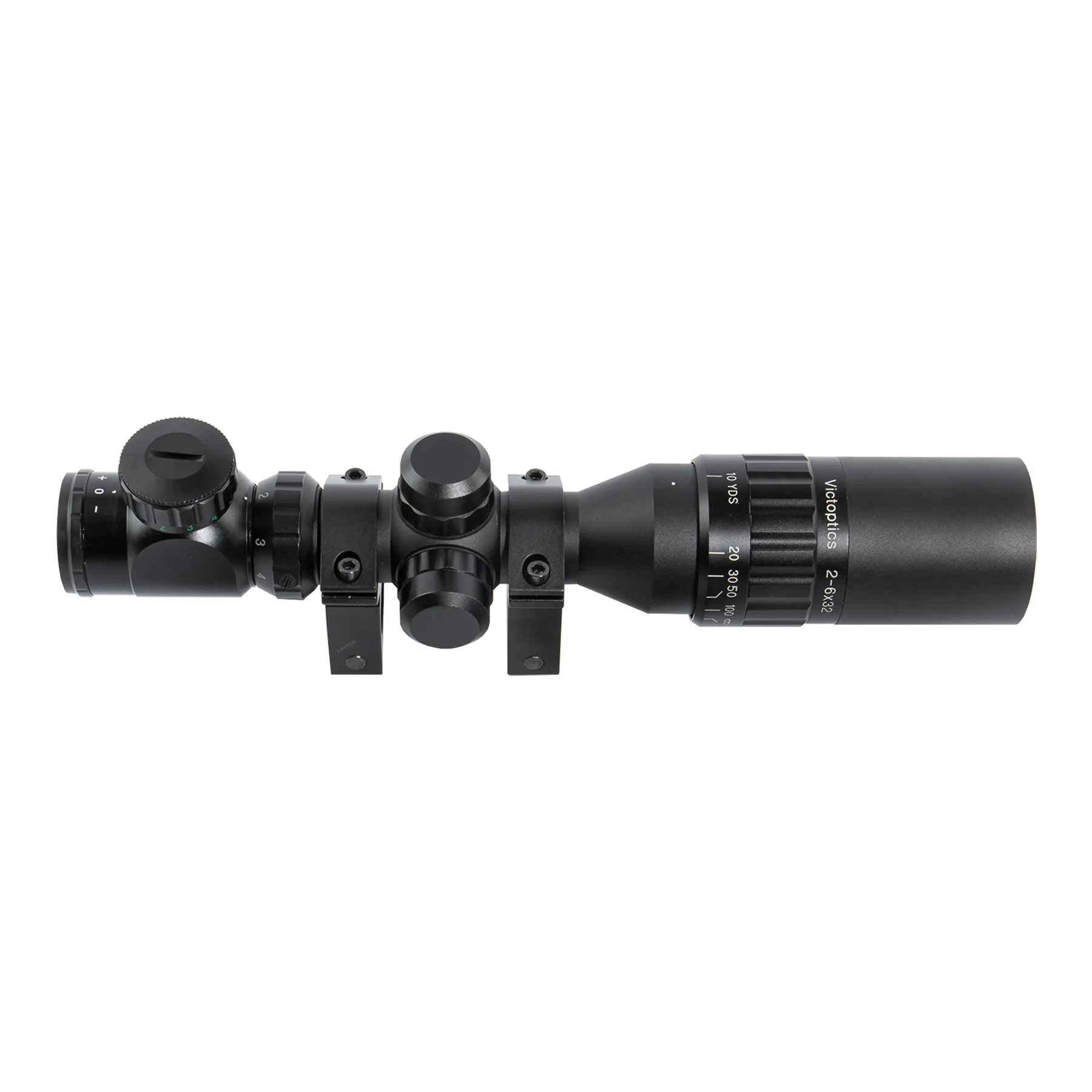 Victoptics OPSL09 A3 2-6x32 Zielfernrohr, Black