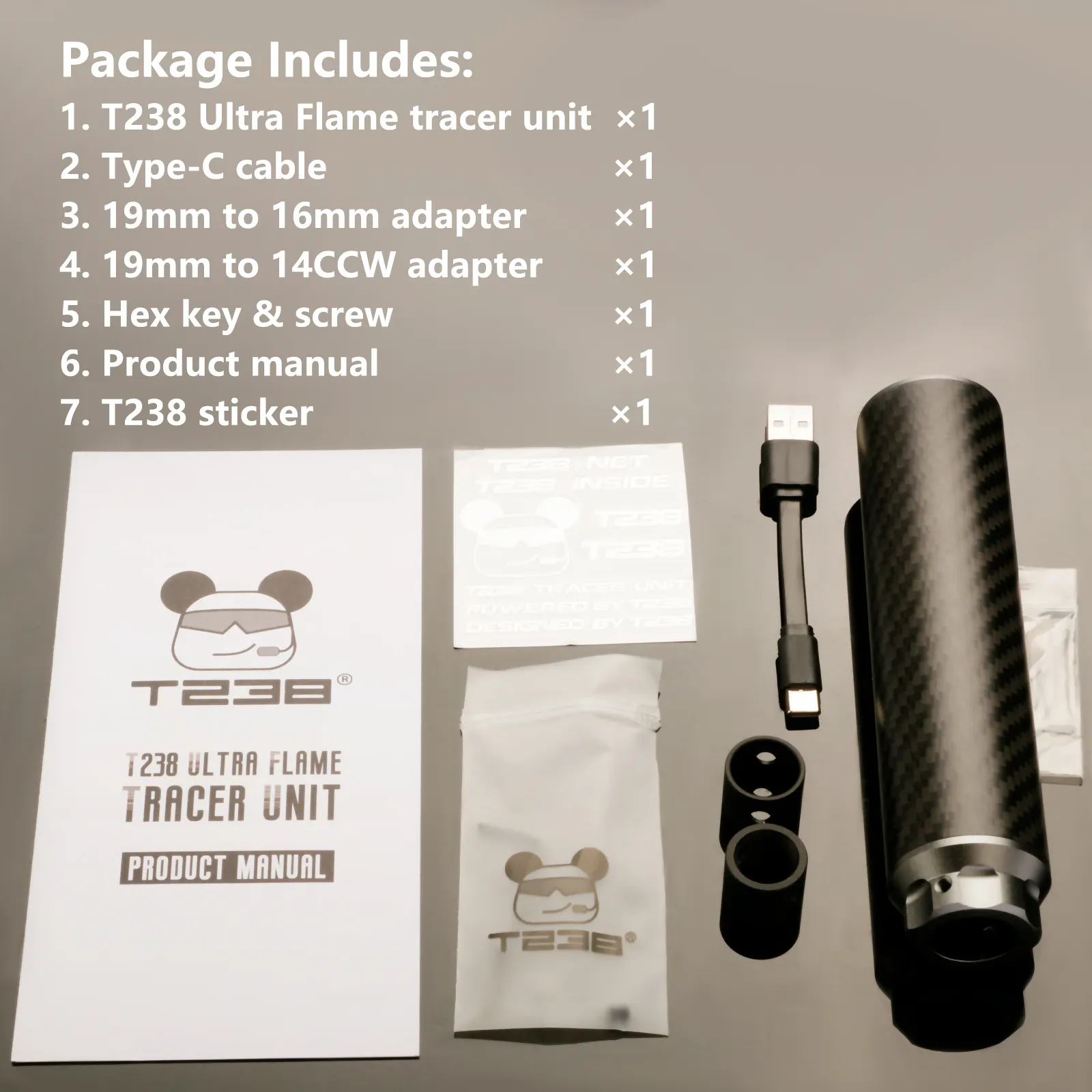 T238 Ultra Flame Tracer Unit
