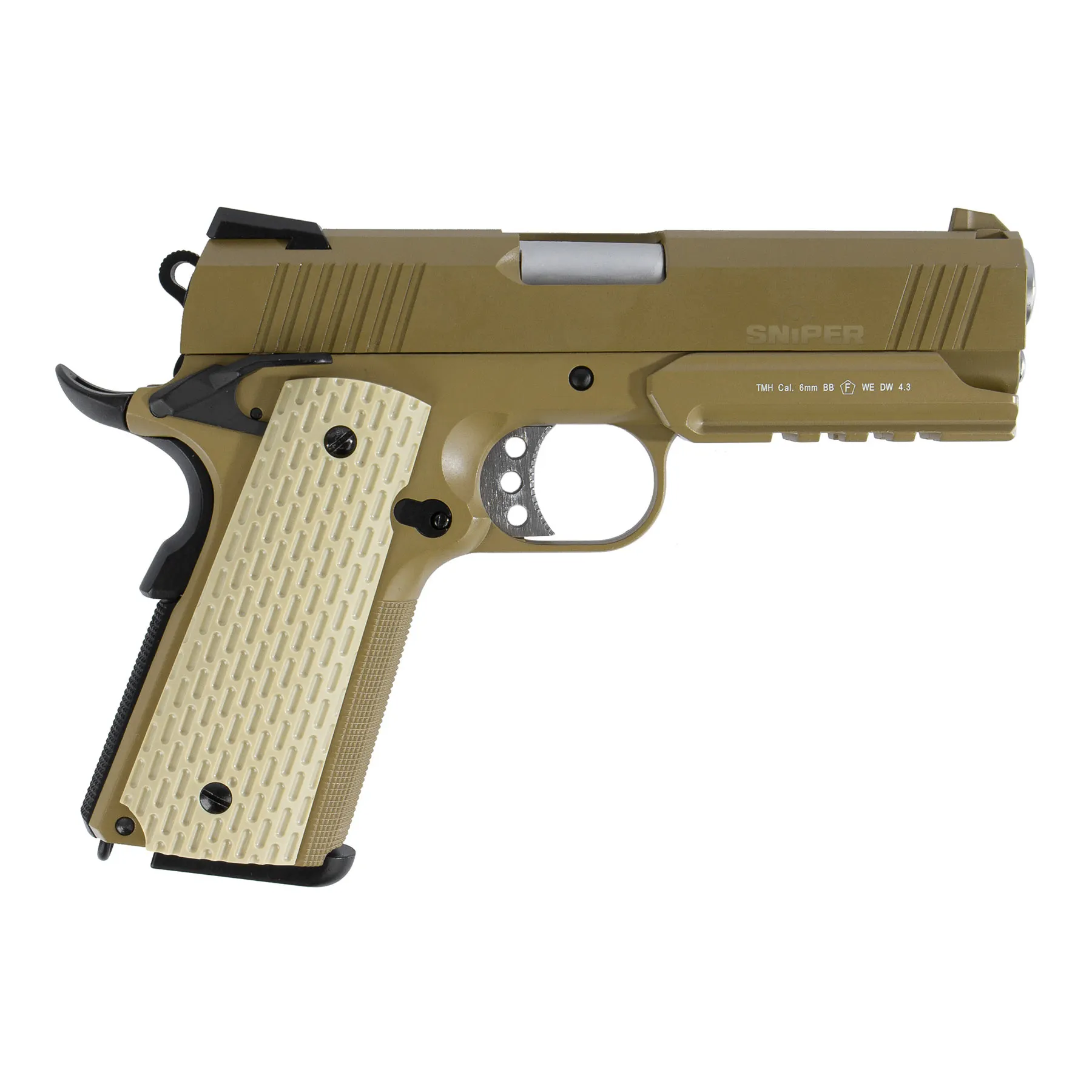 WE Desert Warrior 4.3 Full Metal Desert GBB Softair