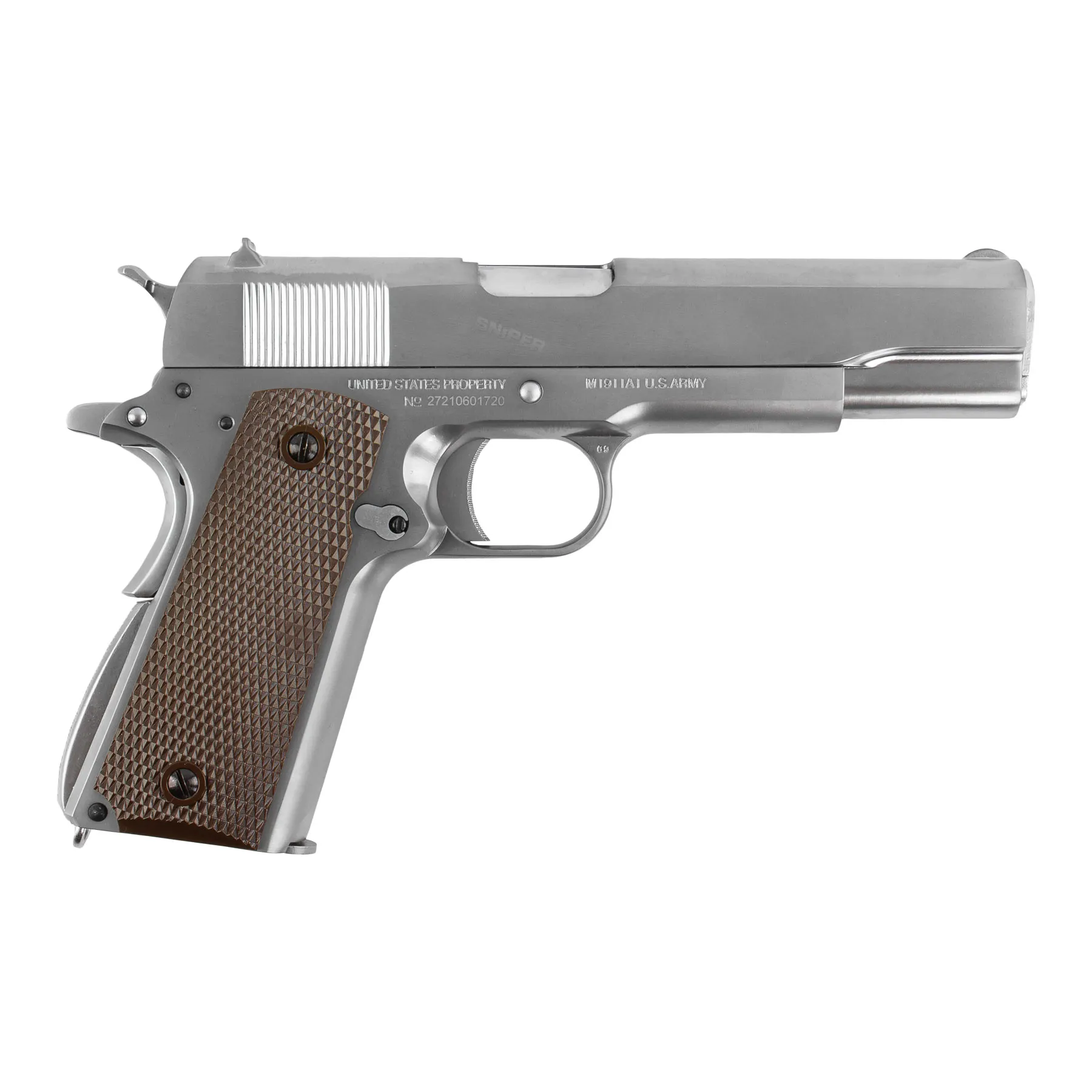 Colt 1911 GBB, Silver