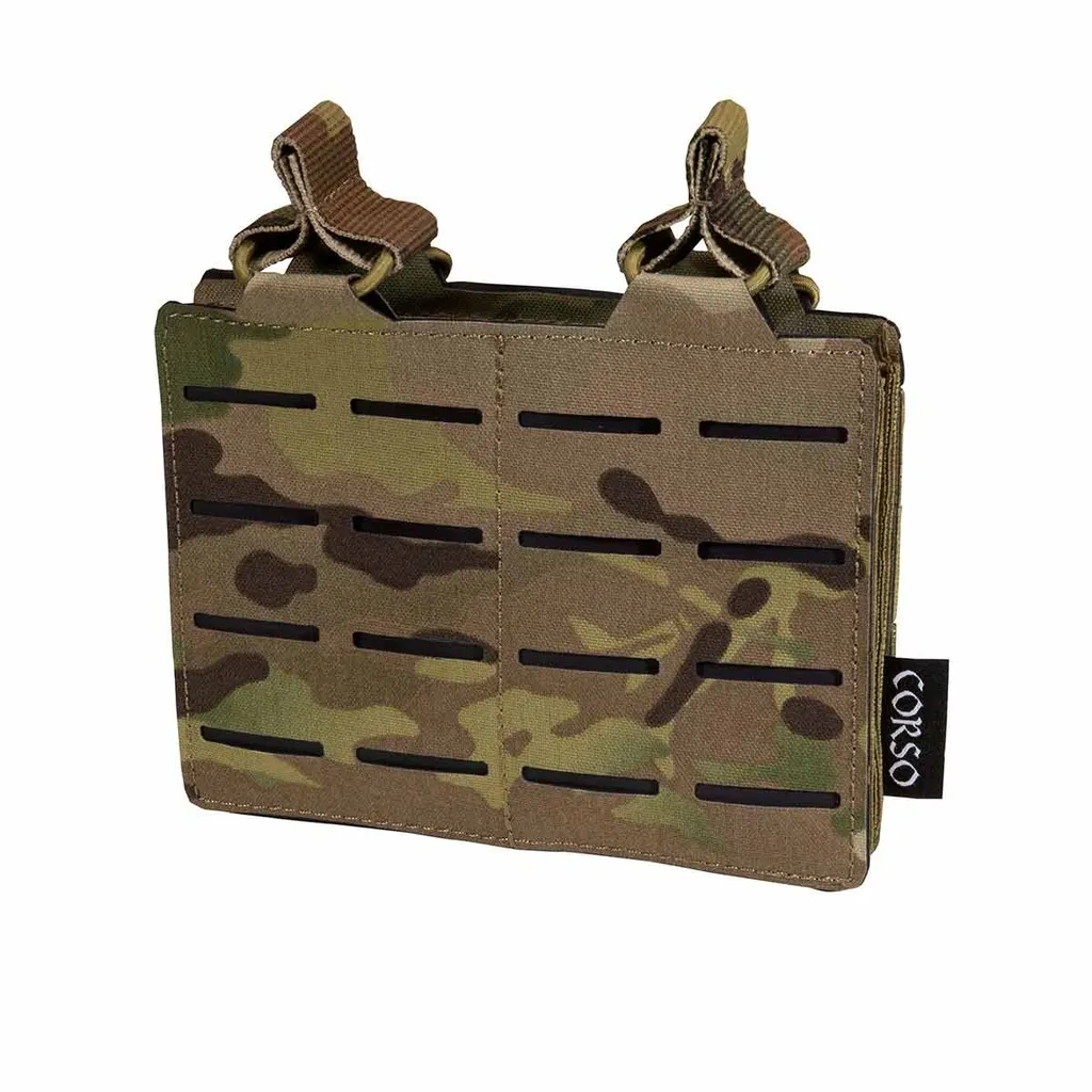 Corso Tactical Double Mag-Pouch Dagger MK1 für M4, Camo Corso Tactical Double Mag-Pouch Dagger MK1 für M4, Camo