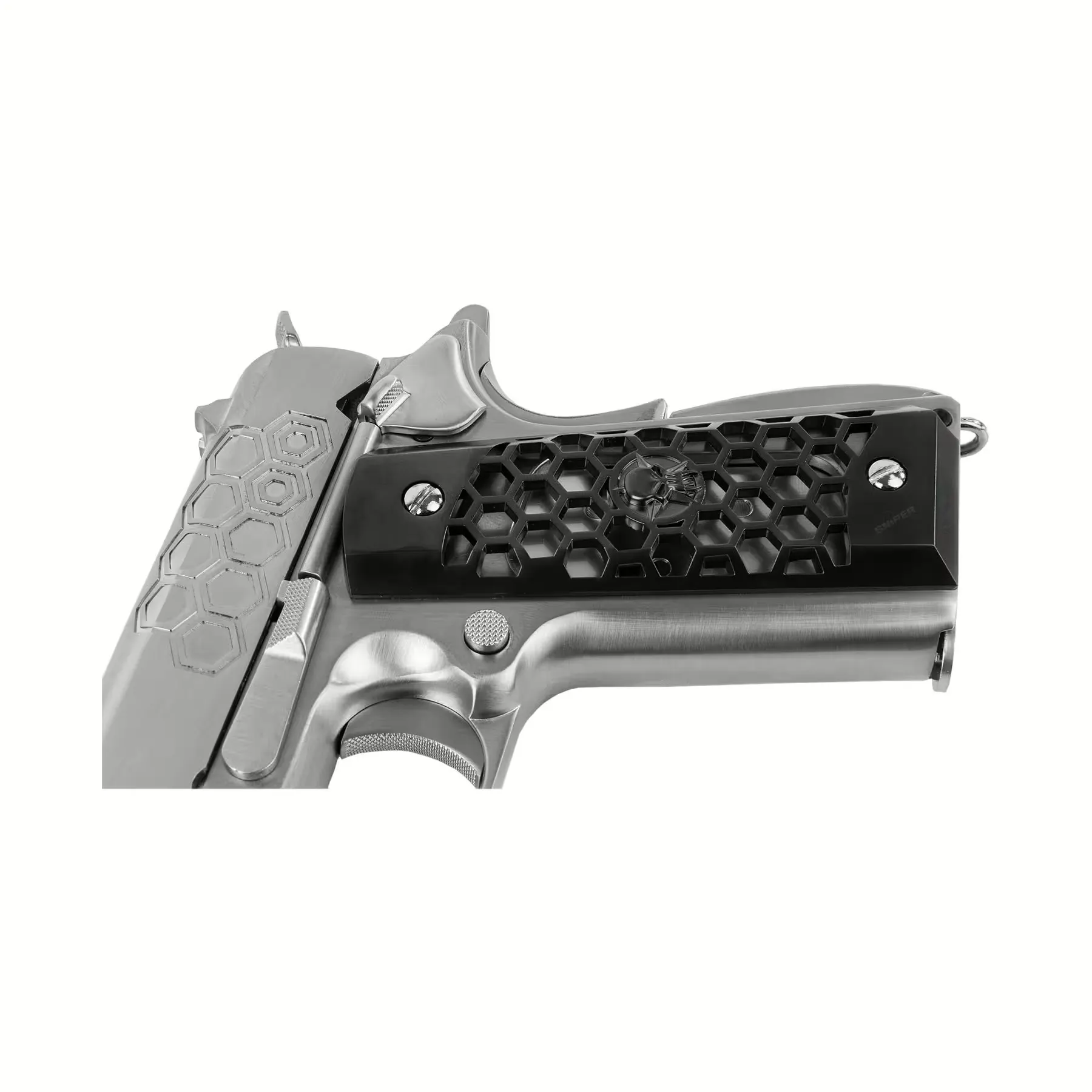 WE 1911 Hex Gen 2 Silver GBB Softair Pistole