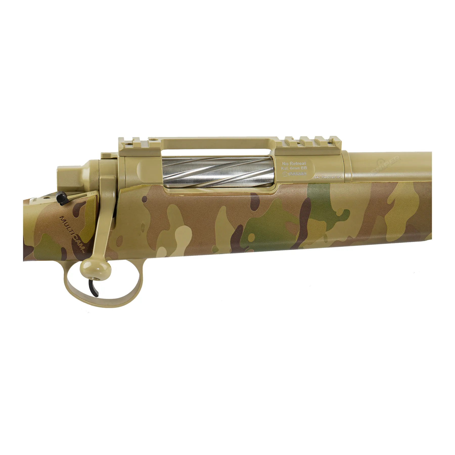 SAC x Mancraft Barrett Custom HPA Sniper Rifle, Multicam SAC x Mancraft Barrett Custom HPA Sniper Rifle, Multicam