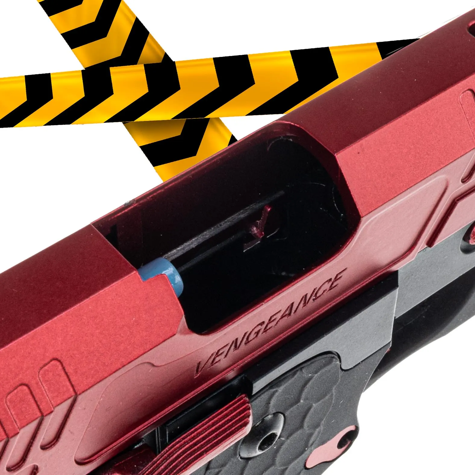 B-Ware Vorsk Hi-Capa 5.1 Black/Red GBB Softair Pistole