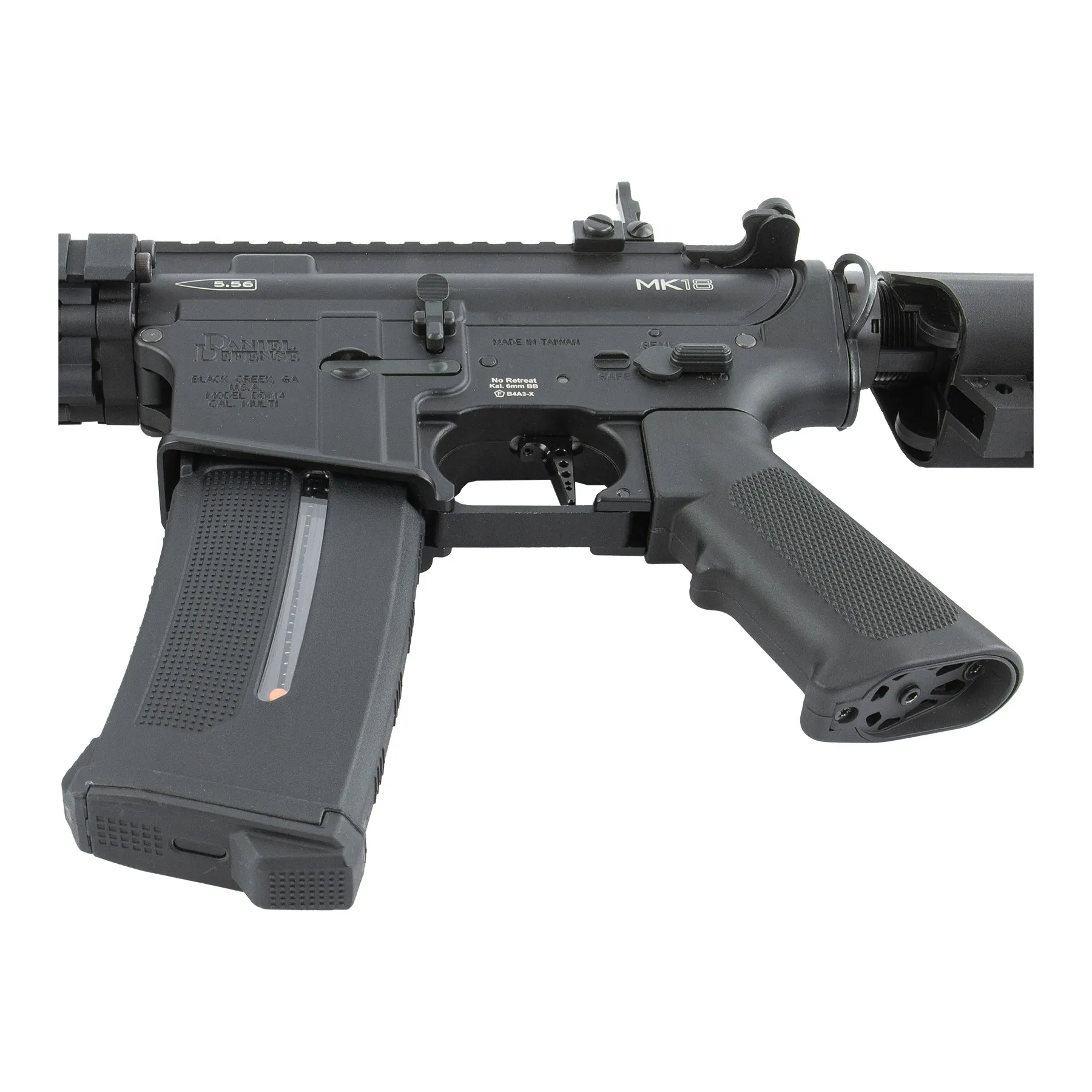 SAC Custom Daniel Defense MK18, (S)AEG, black SAC Custom Daniel Defense MK18, (S)AEG, black