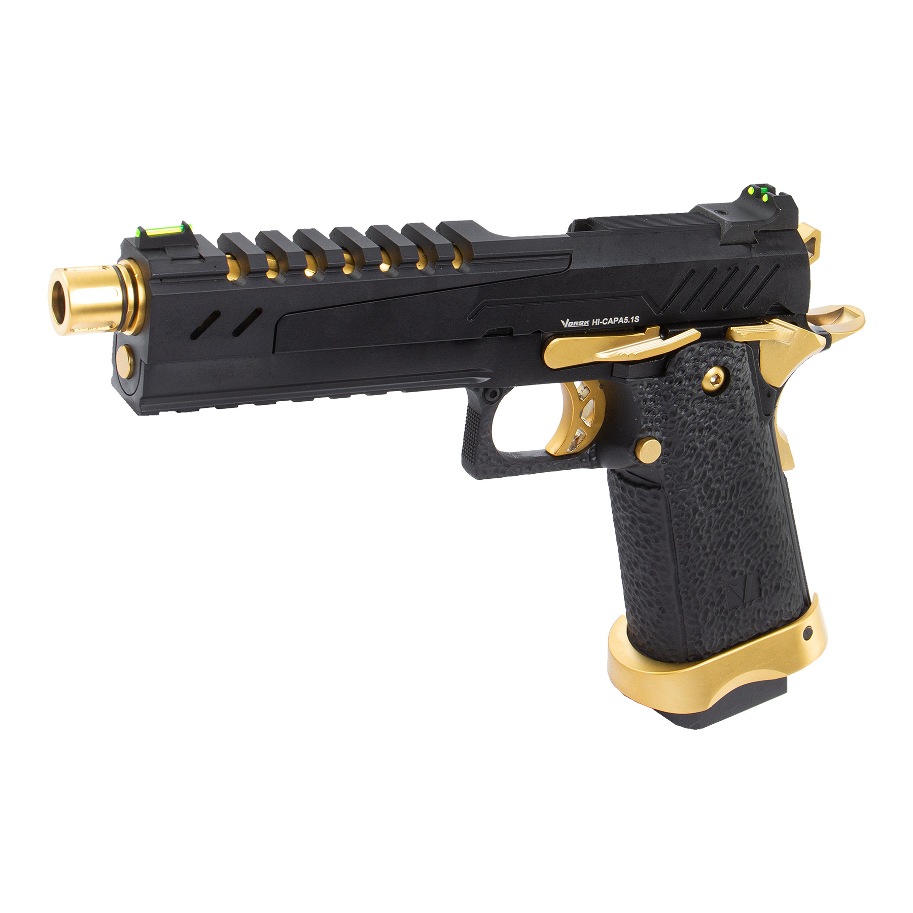 Vorsk Hi-Capa 5.1 Split Slide, Gold/Black, GBB