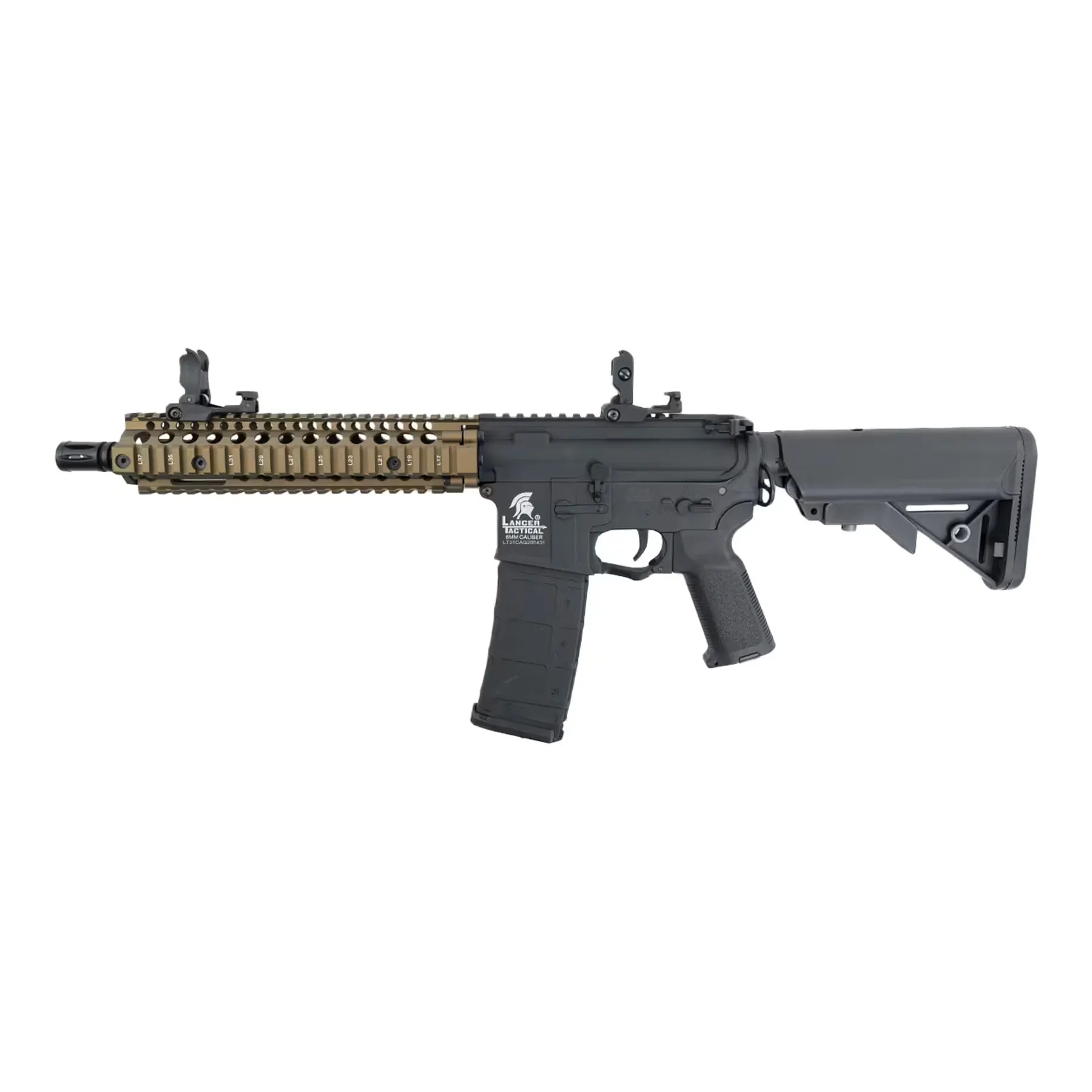Lancer MK18 Classic Hybrid (S)AEG, Black/Bronze