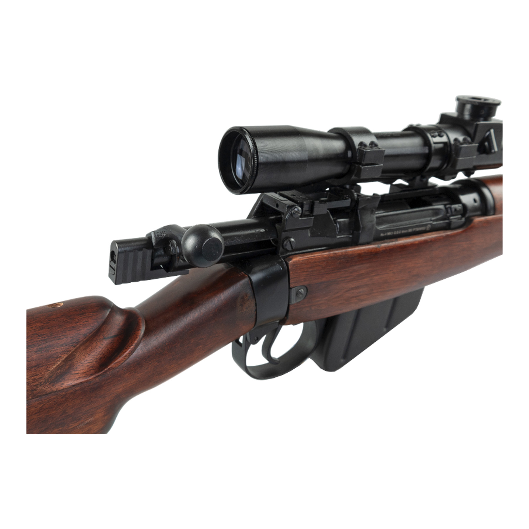 ARES SMLE Nr.4 MK1 Scharfschützengewehr w/ Zielfernrohr, Echtholz