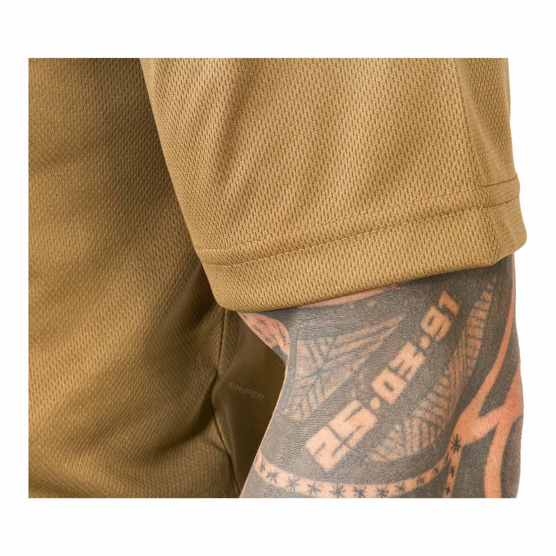 Tactical T-Shirt Quick Dry, Coyote Gr. XL