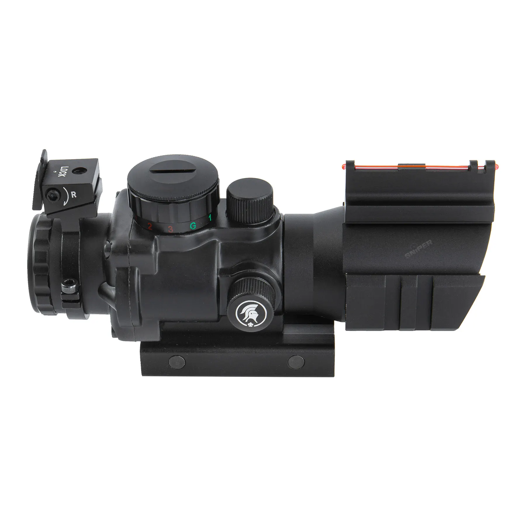 4x32 Multi-Color Scope, Black 4x32 Multi-Color Scope, Black