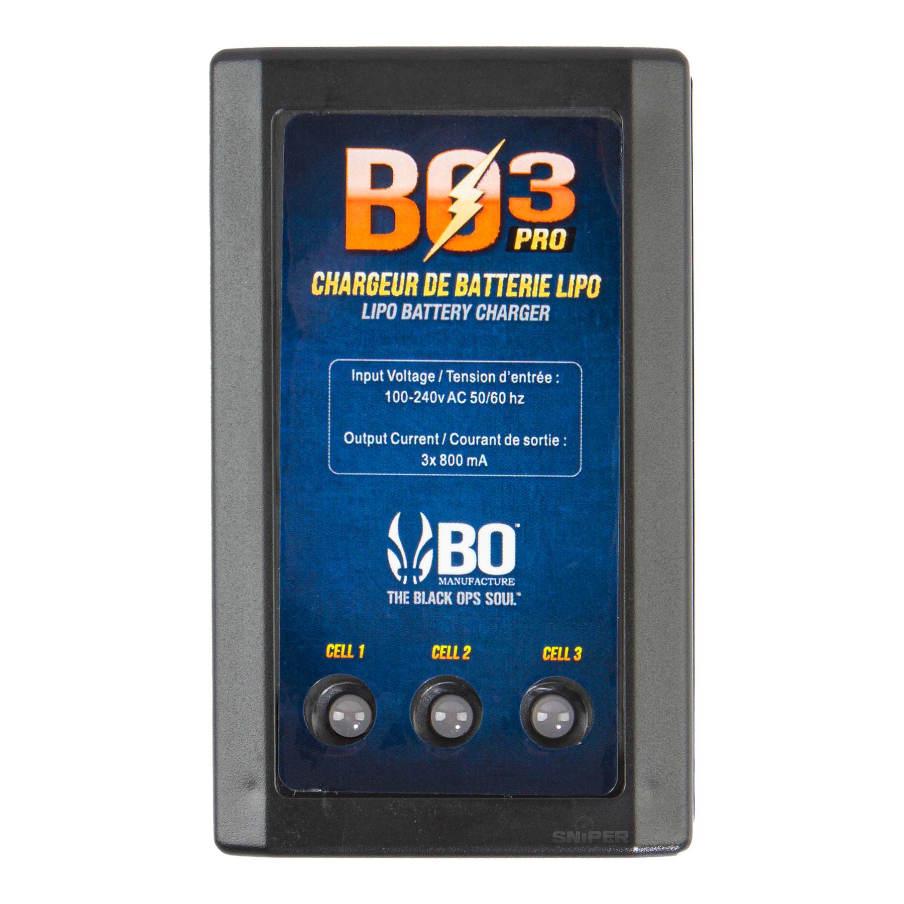 BO 3 LiPo 2-3 Zellen Charger, Ladegerät