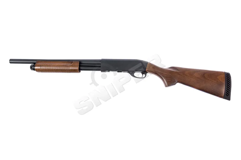 CA870 Police Woodstyle Spring Shotgun, Black
