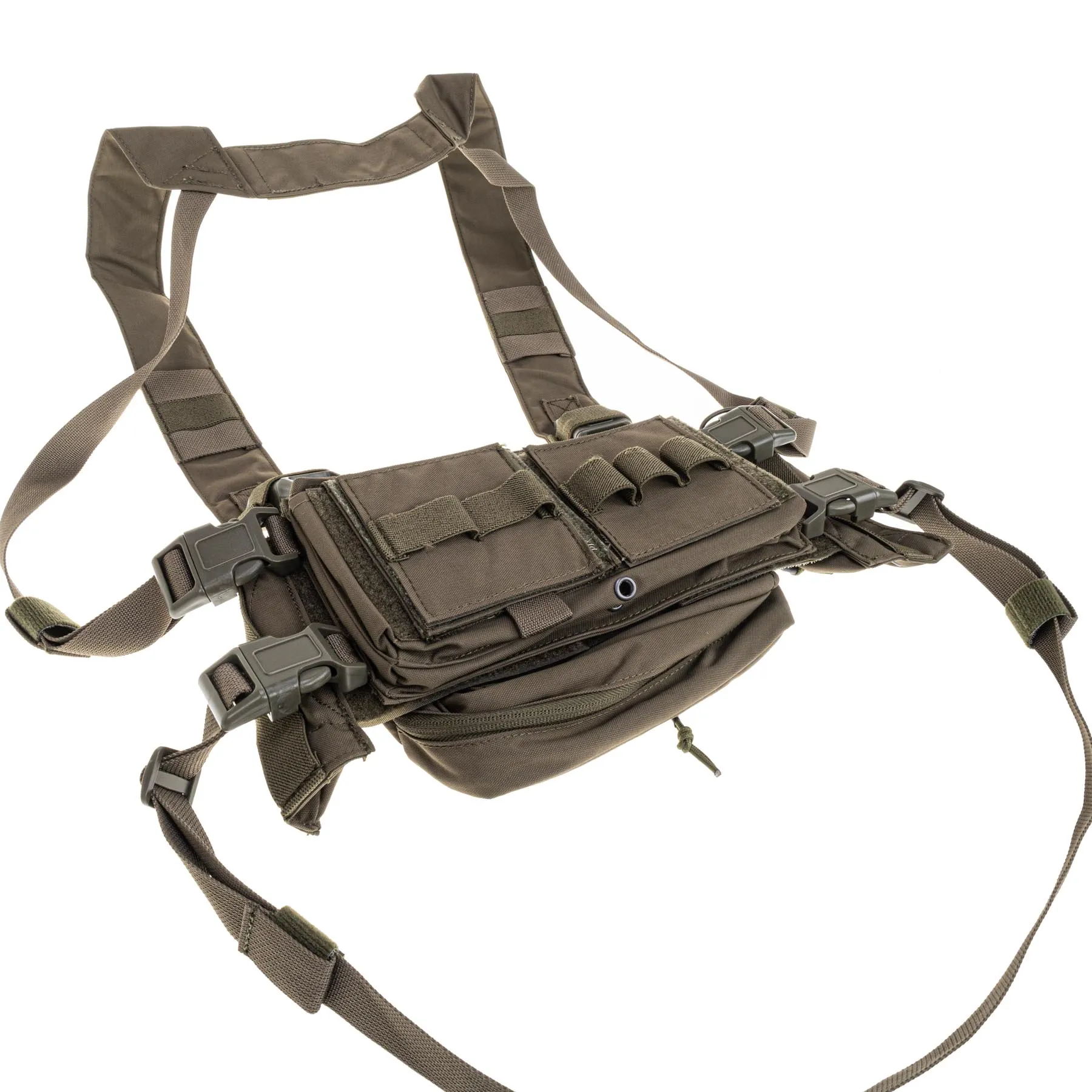 Conquer Mini Chest Rig, Ranger Green Conquer Mini Chest Rig, Ranger Green