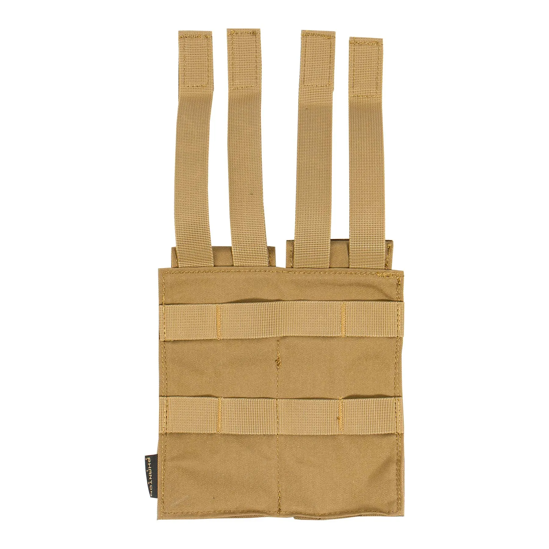 Phantom Gear Double Closed M4/M16 Mag Pouch, Coyote