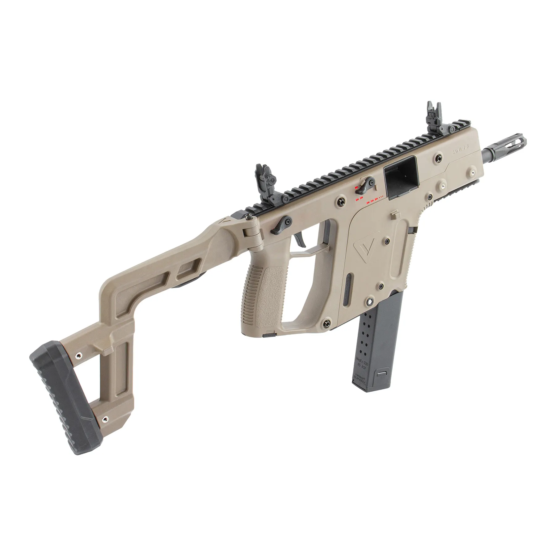 Kriss Vector < 0,5J AEG Softair Gewehr, Dark Earth Kriss Vector < 0,5J AEG Softair Gewehr, Dark Earth