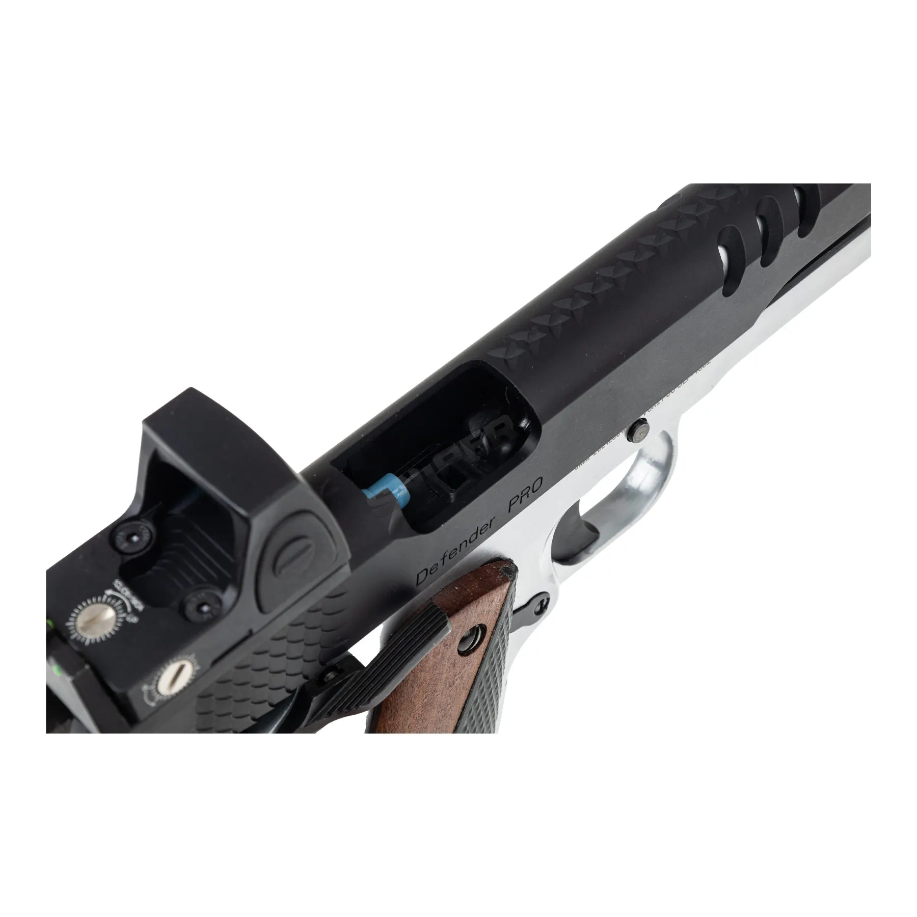 Vorsk CS Defender Pro MEU GBB, Black/Silver
