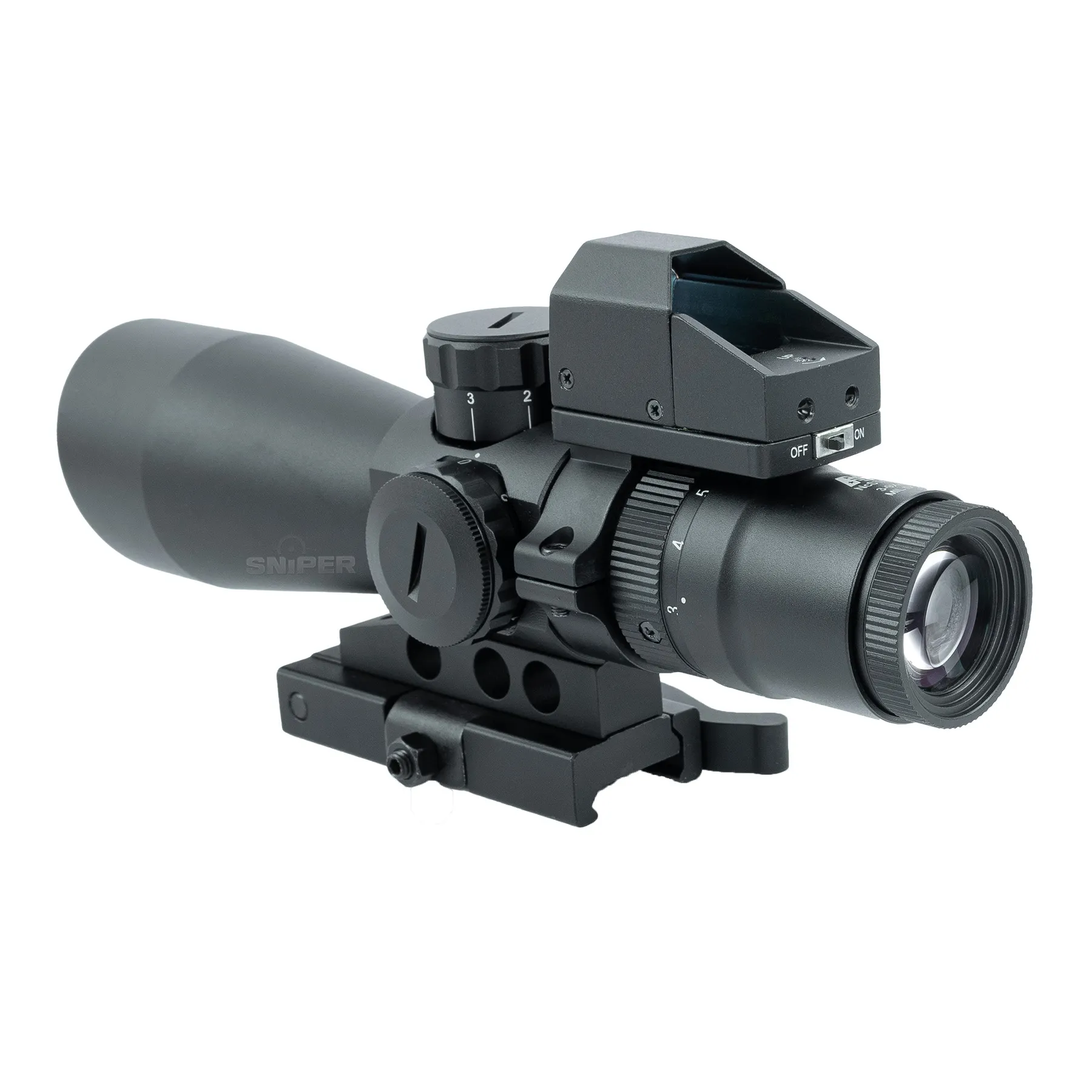 Mark3 4x32 Scope V2, Mil Dot mit Micro Dot
