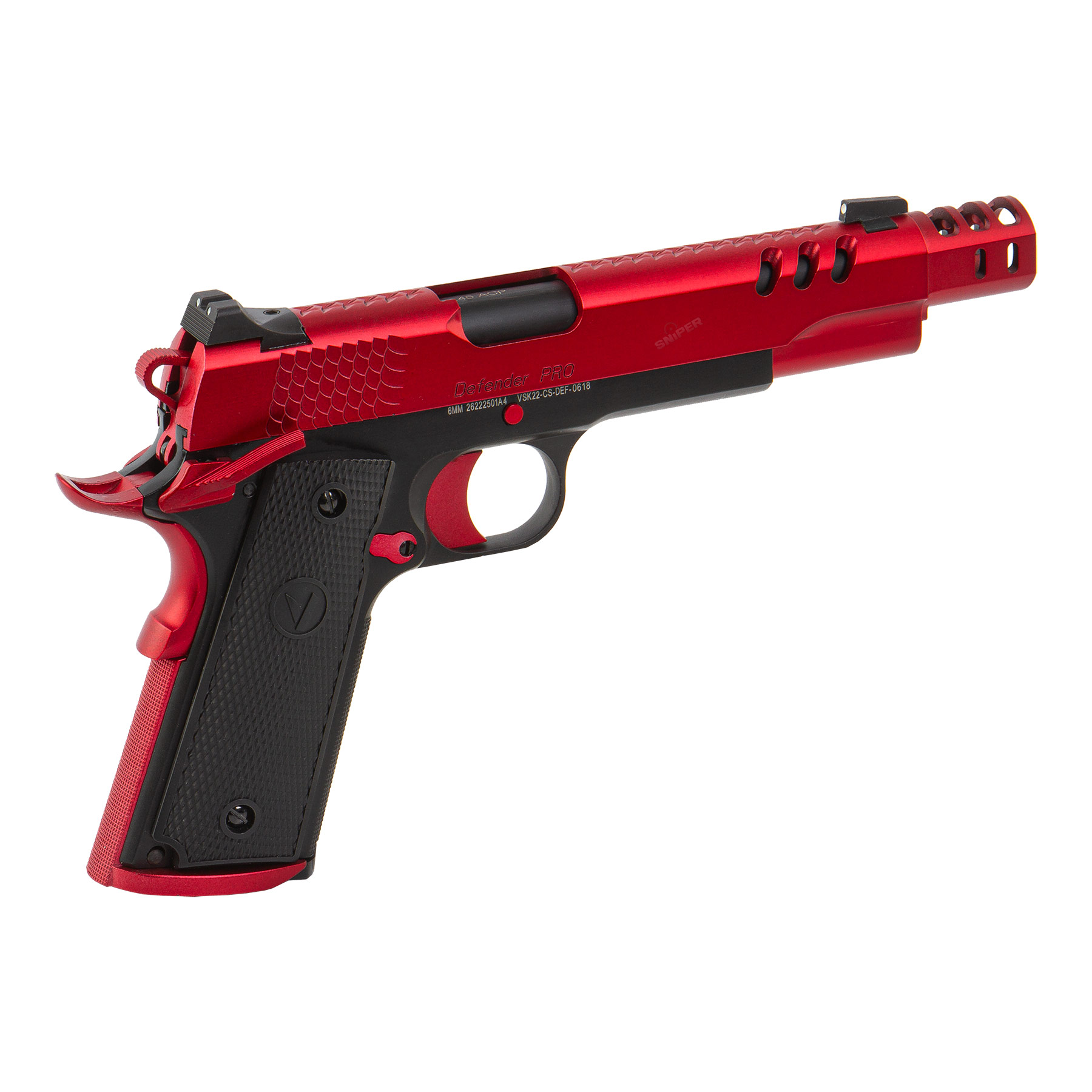 Vorsk CS Defender Pro GBB, Black/Red