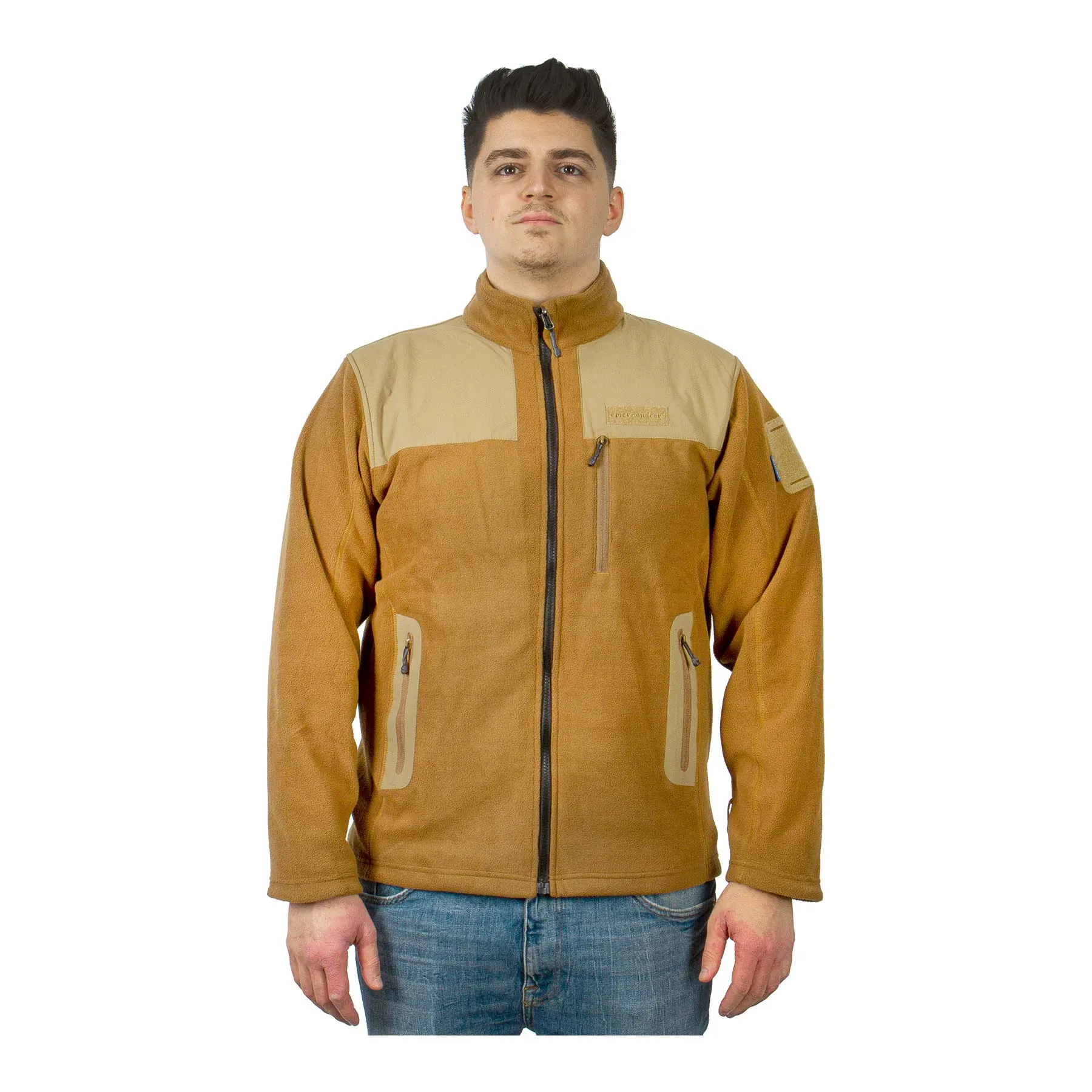 Emerson Gear Fleece Jacke, Coyote Brown