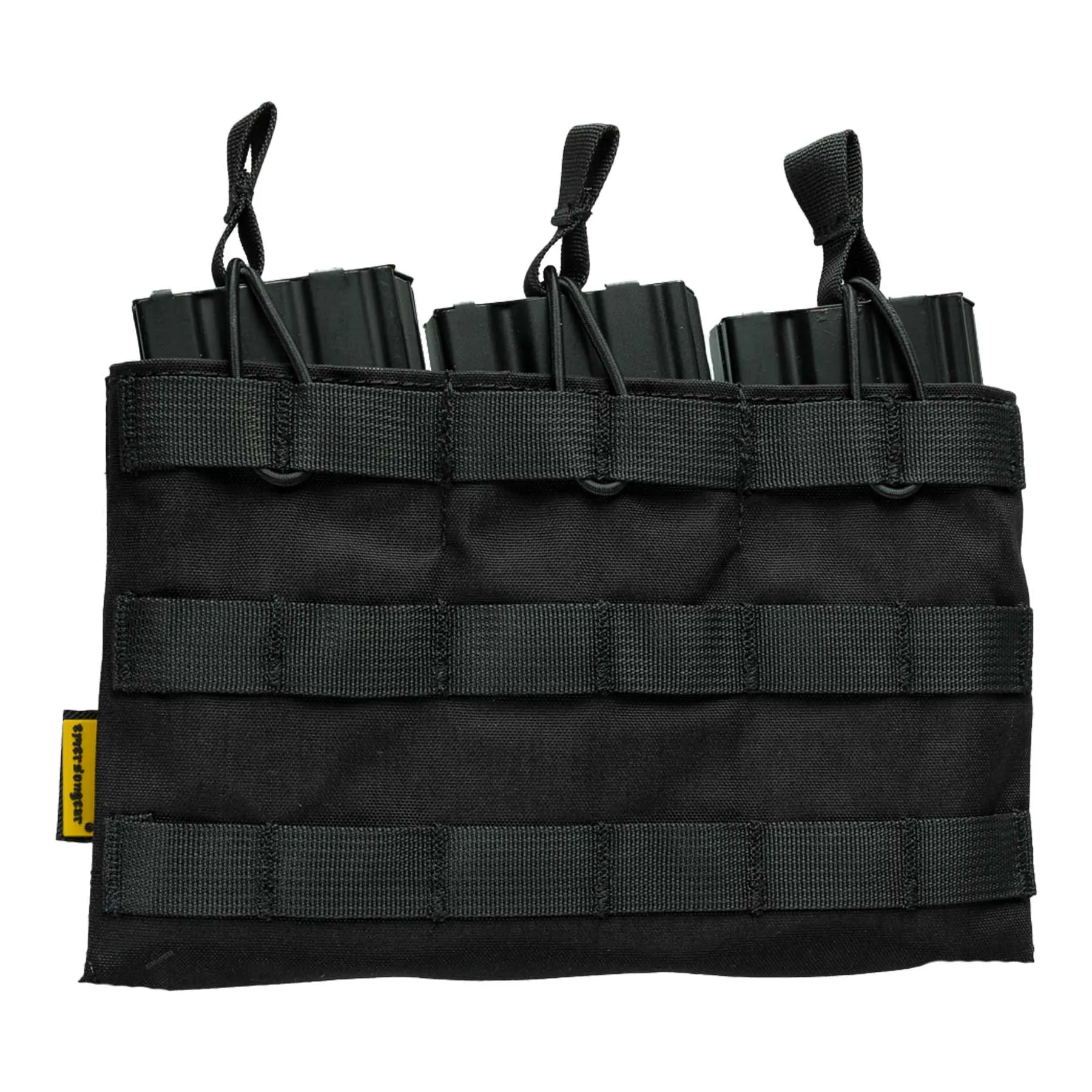 Triple Open Top Magazin Pouch, Black