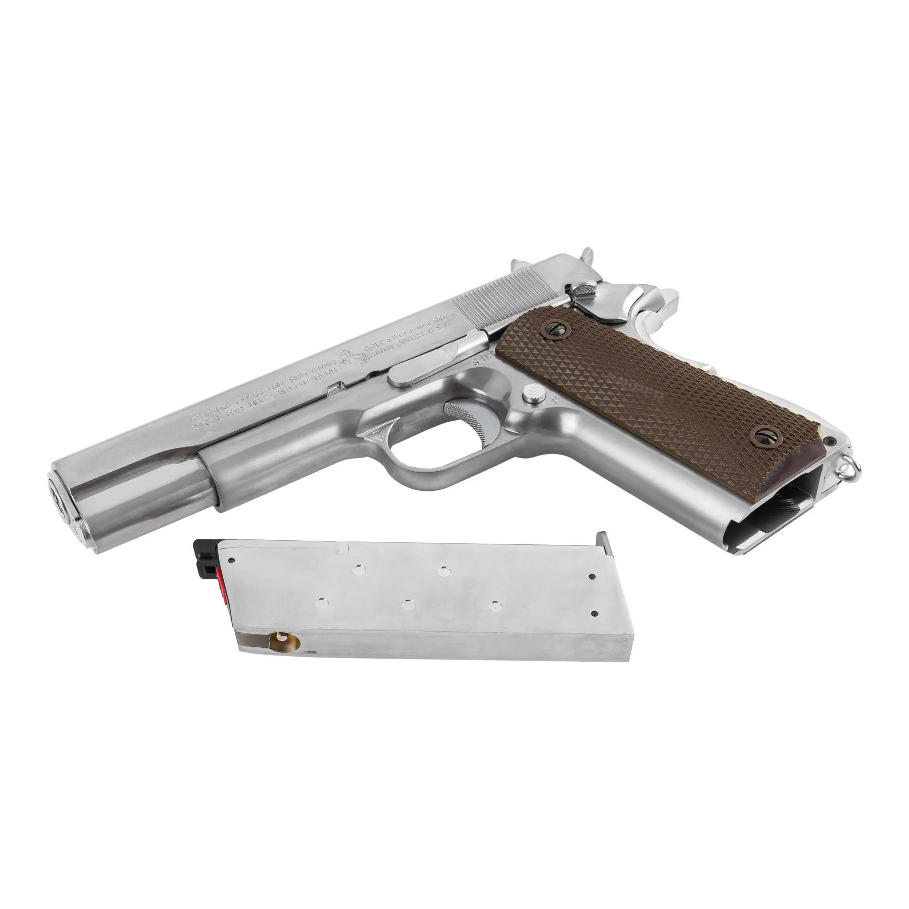 Colt 1911 GBB, Silver