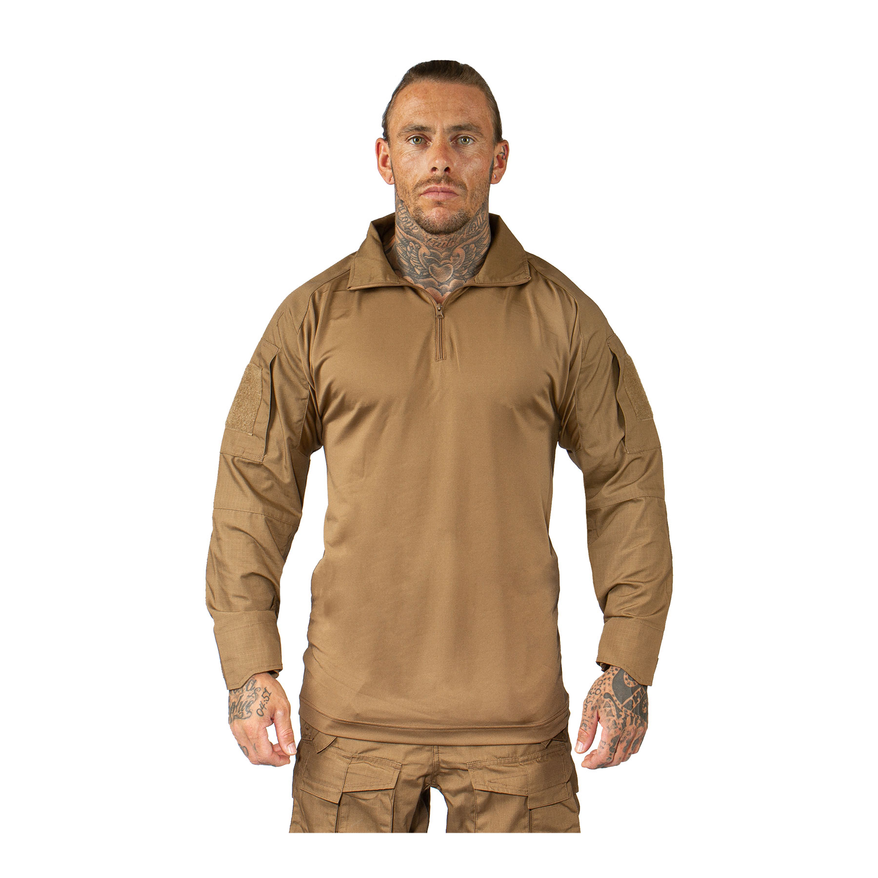 Tactical Combat Shirt, Wolf Brown S