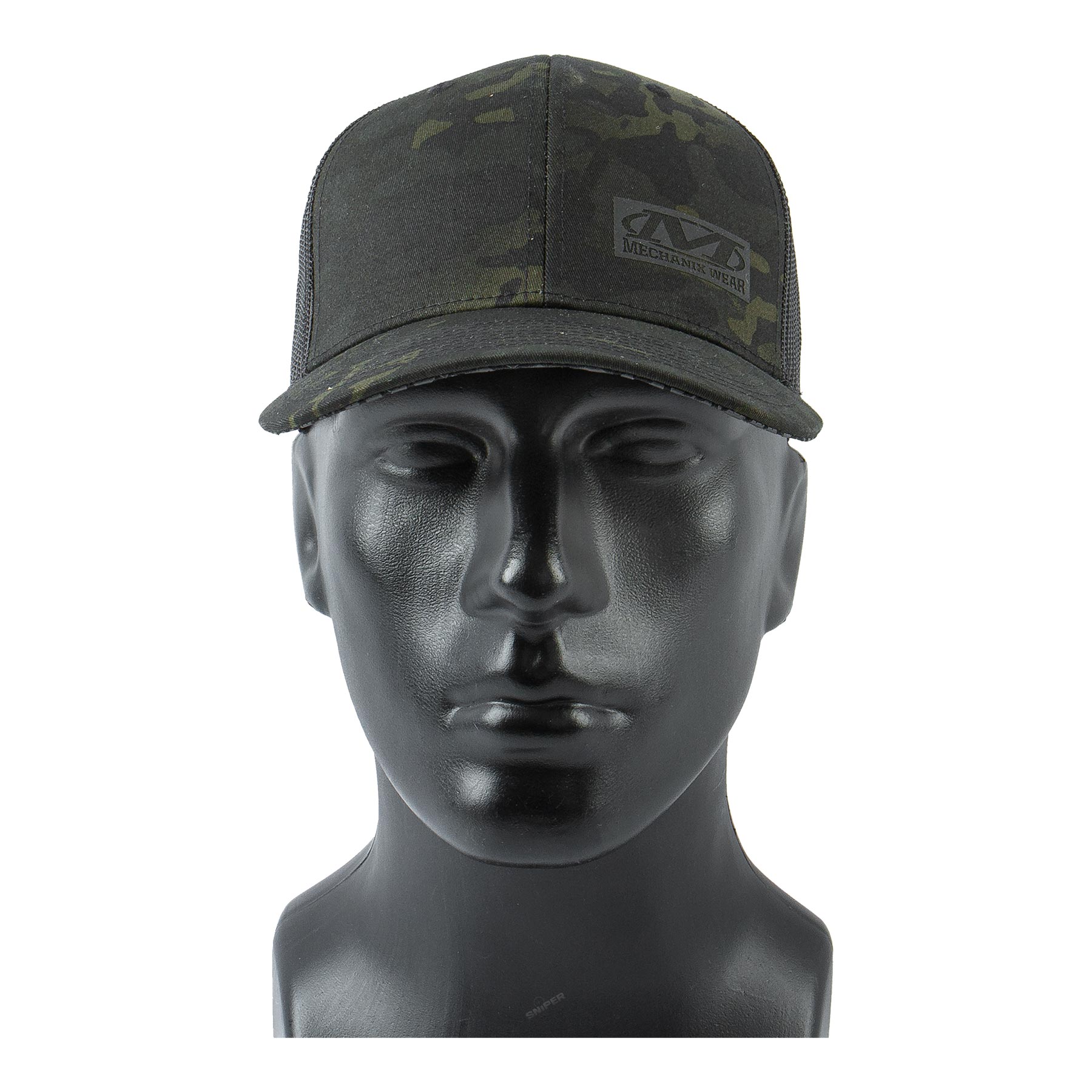 United WE Work Snapback Hat, Multicam Black