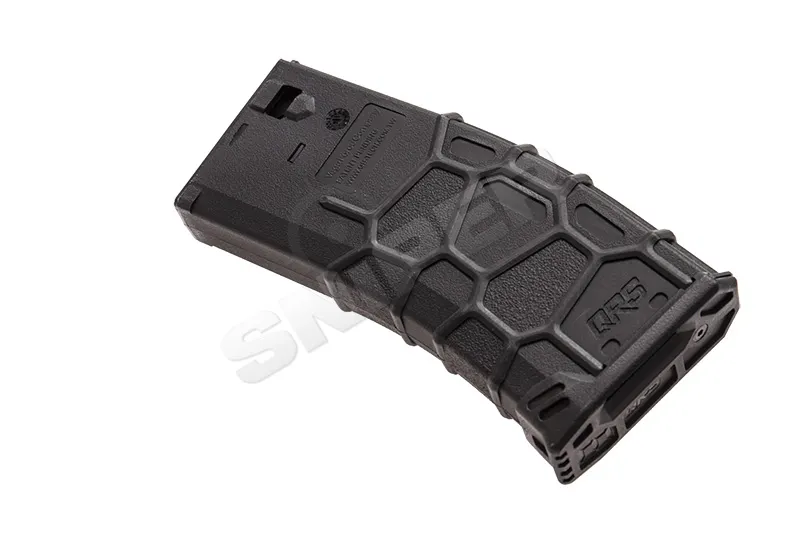 QRS M4/M16 Polymer Mid Cap Magazin, Black