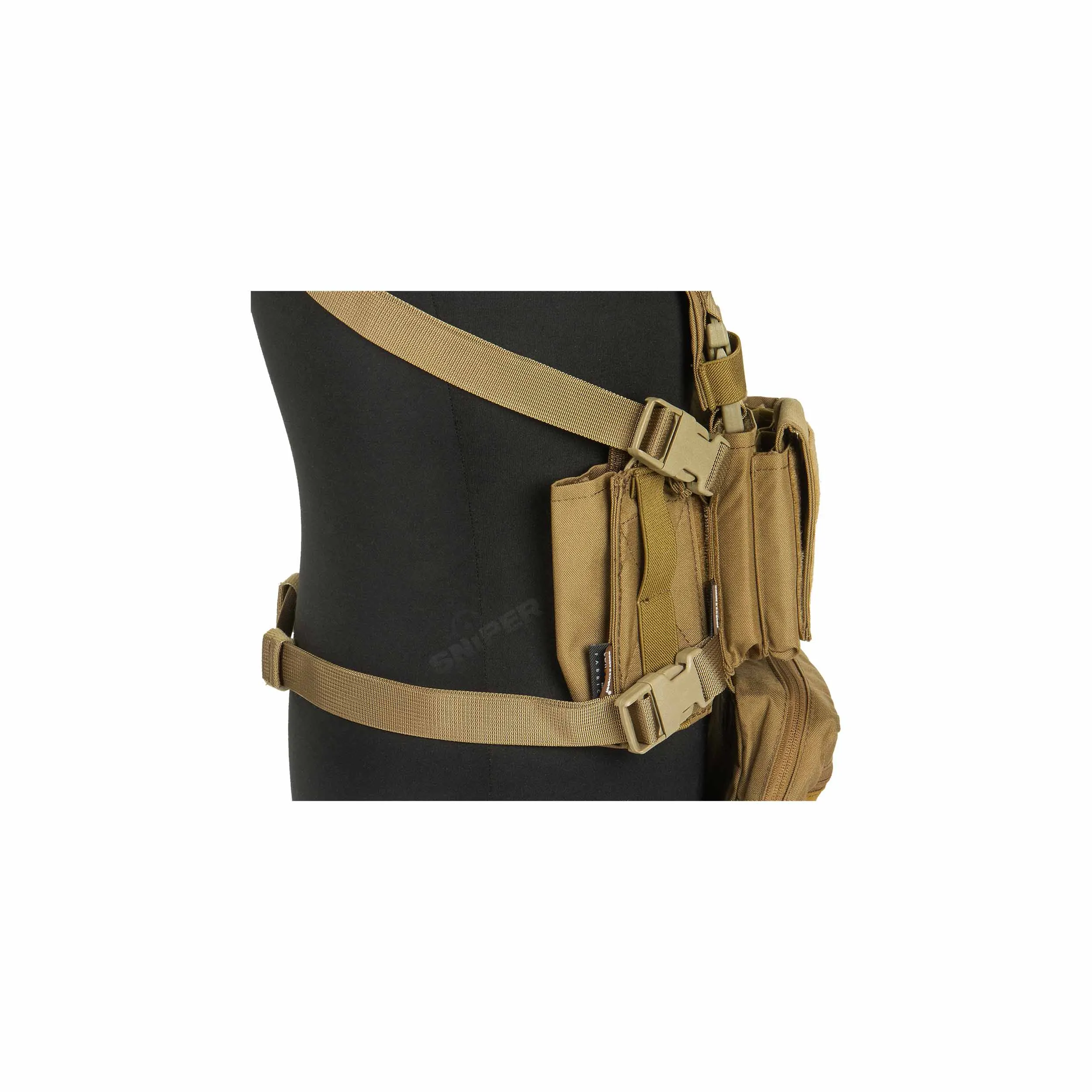 Micro Fight Chissis MK3 Chest Rig, Coyote Brown