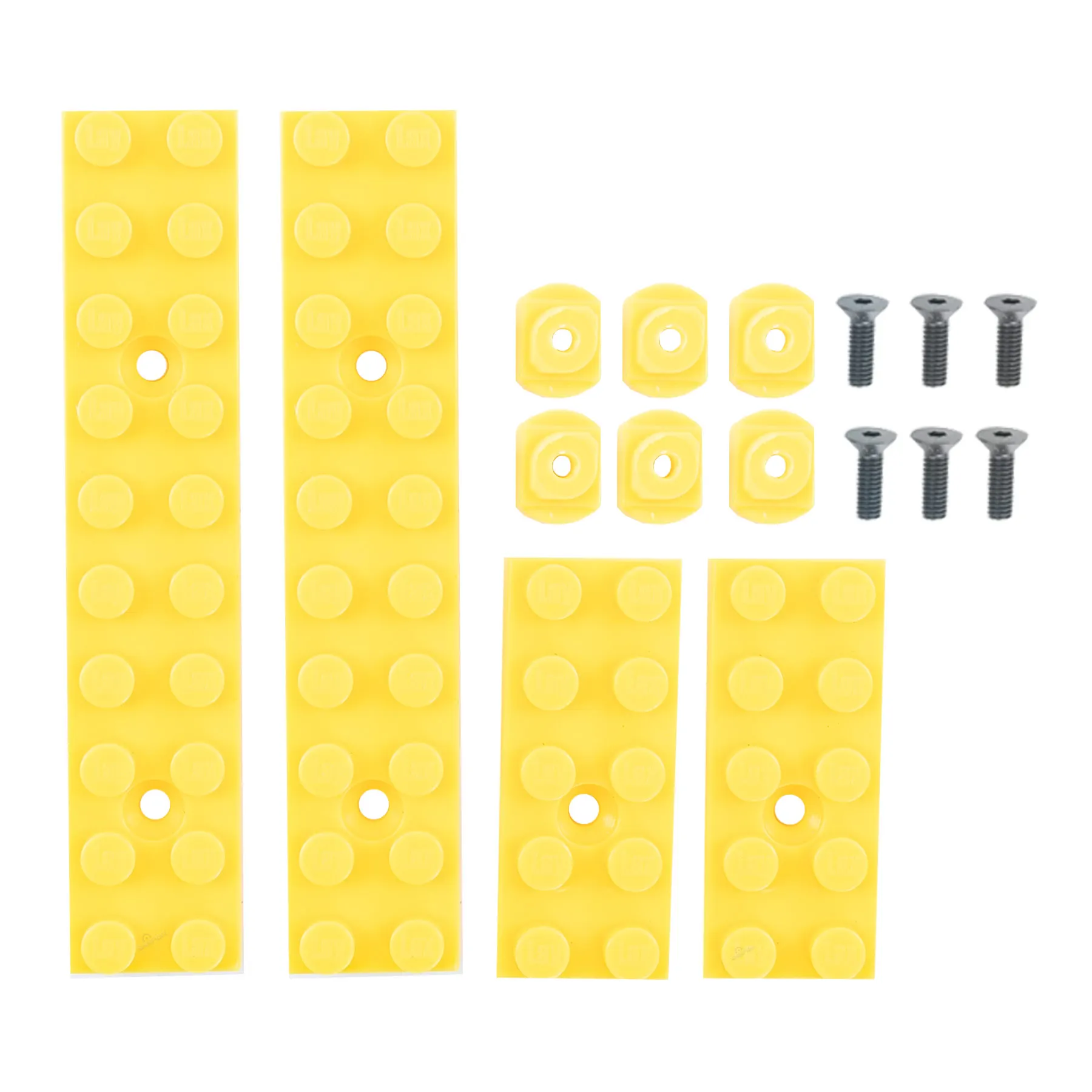 Laylax M-Lok Rail Guard Blocks, Yellow Laylax M-Lok Rail Guard Blocks, Yellow