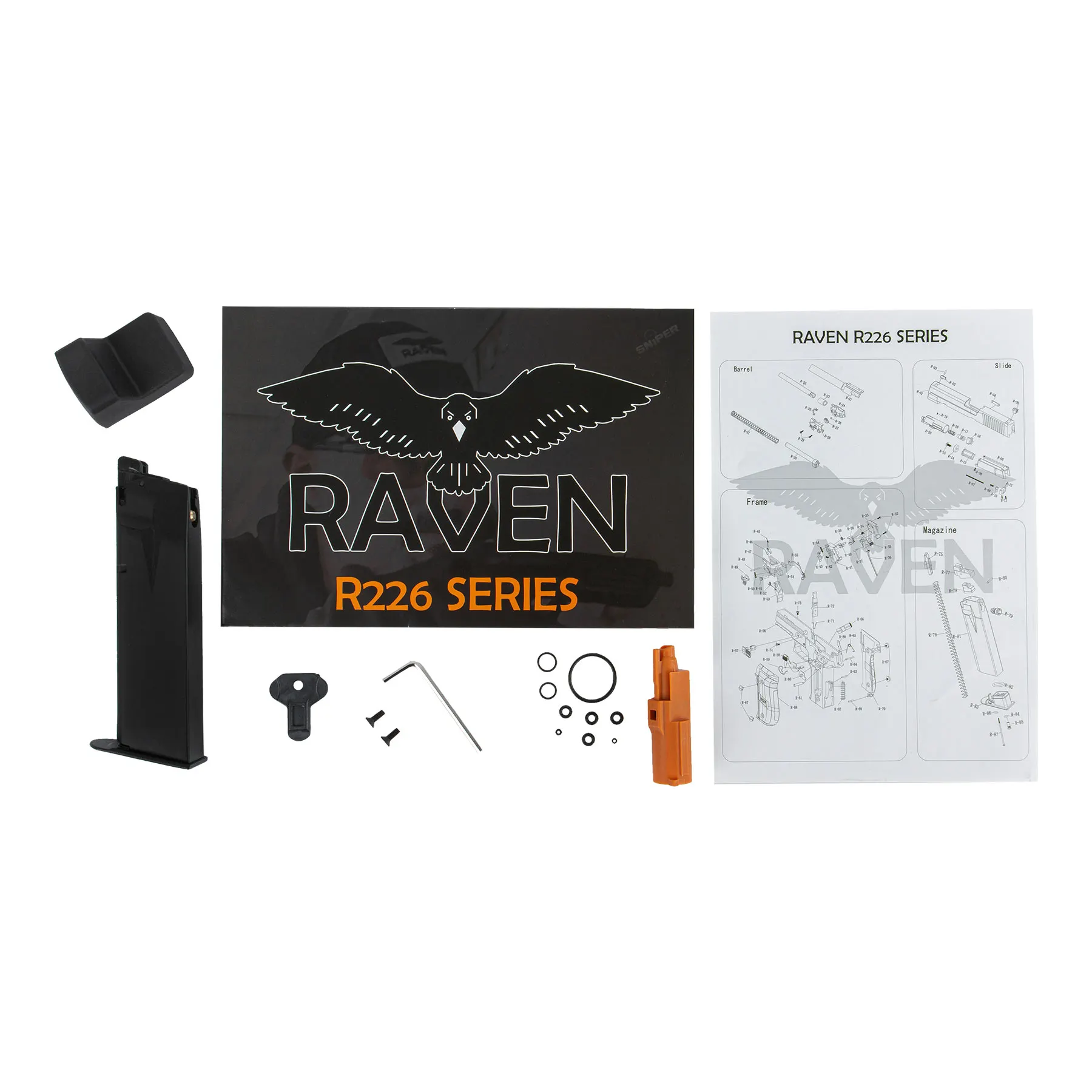 Nuprol Raven R26 BDS GBB Softair Pistole