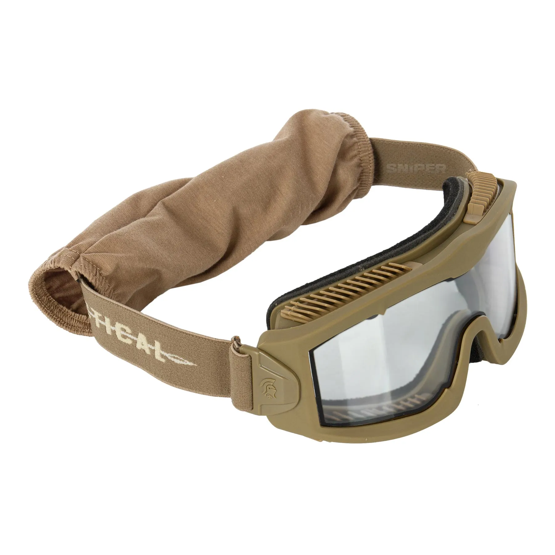 Aero Thermal Series Mask, Tan/Clear Aero Thermal Series Mask, Tan/Clear