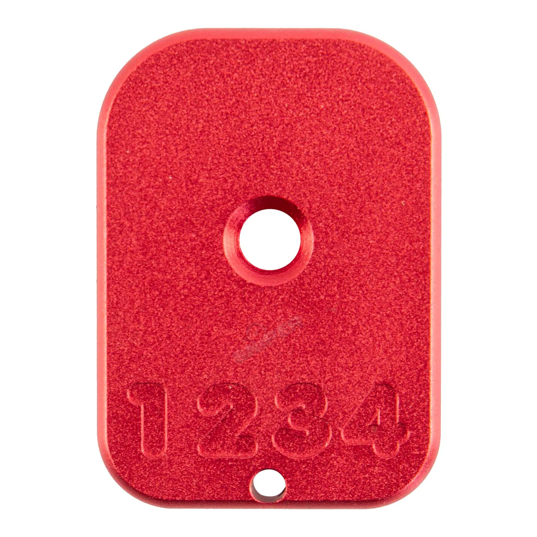 Hi-Capa Aluminium Magazine Base Plate, Red
