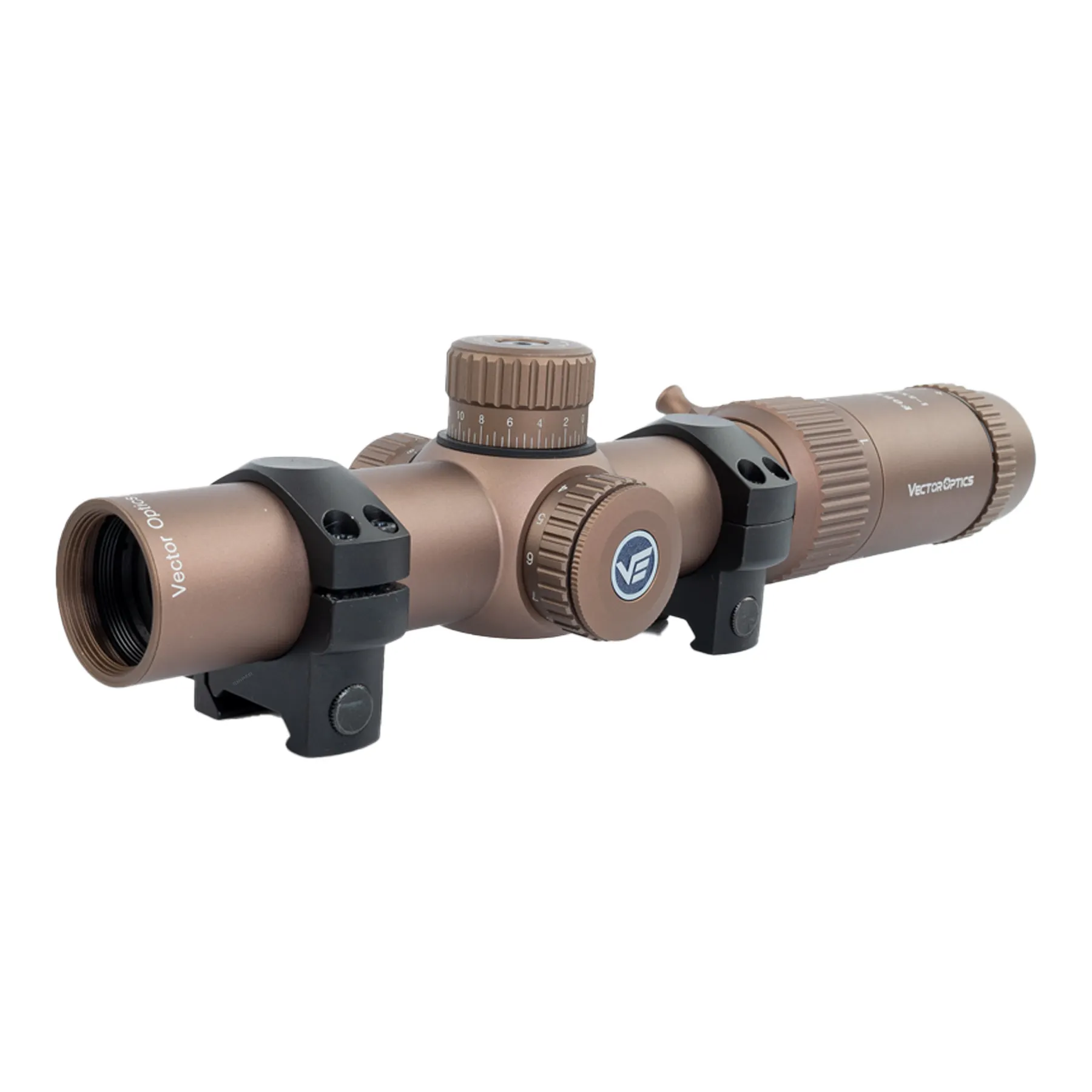 Vector Optics Luneta Forester 1-5x24 Gen II, Coyote FDE