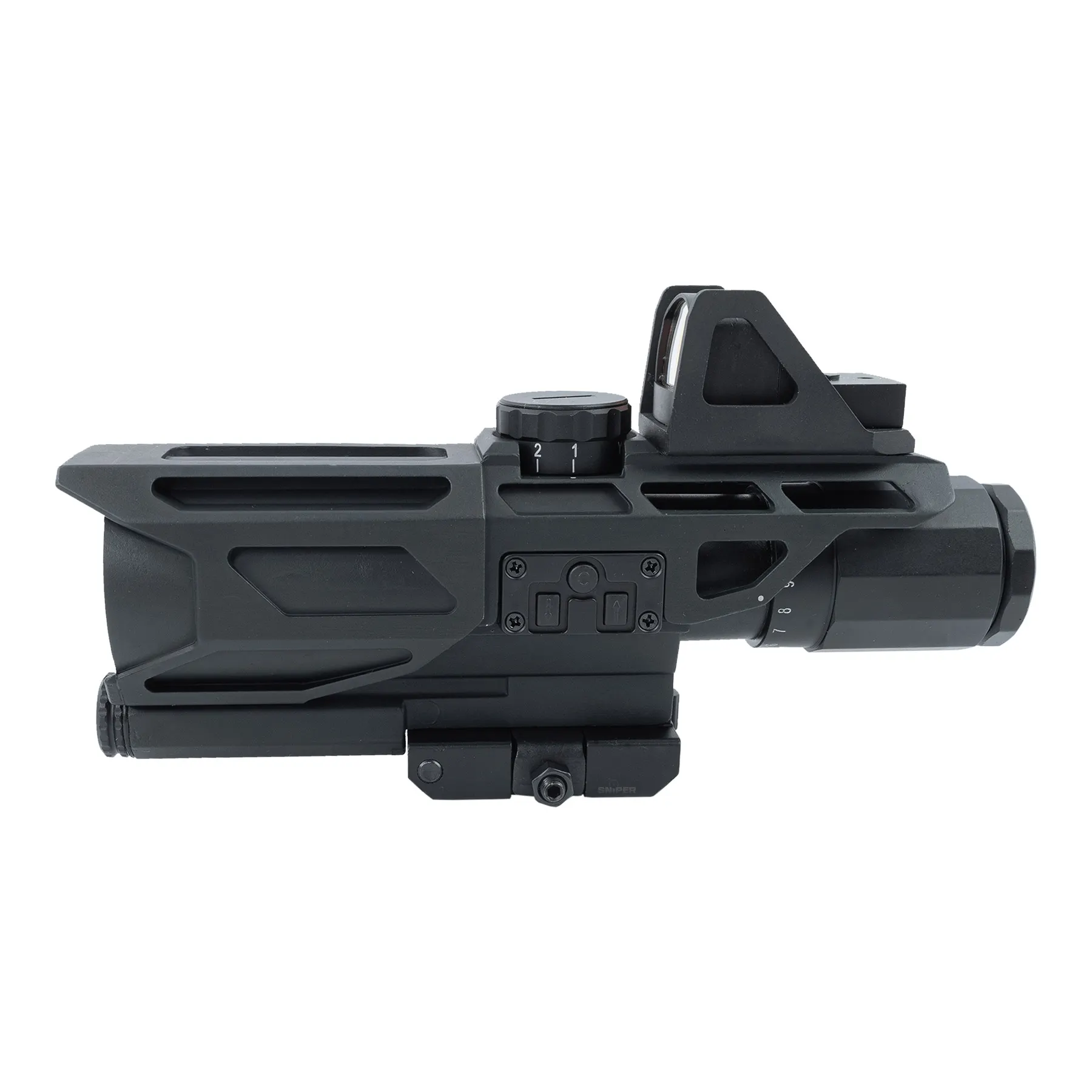 USS 3-9X40 Gen3 Scope mit Red Dot, Black