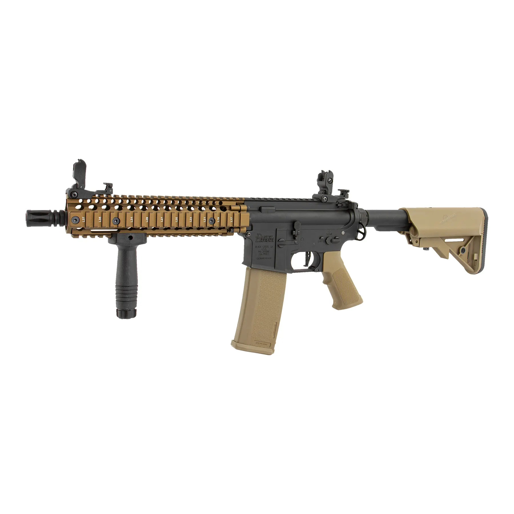 SA-E19 Edge 2.0 Daniel Defense MK18 (S)AEG, Chaos Bronze