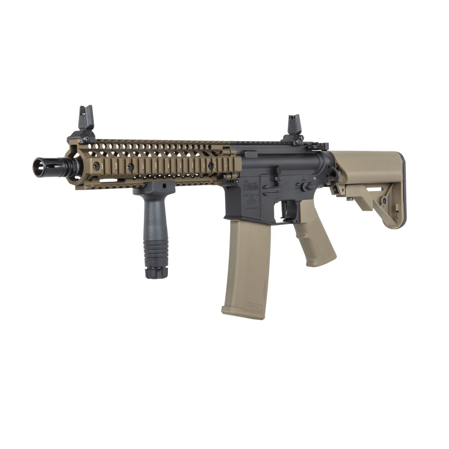 Specna Arms SA-P19 Prime Daniel Defense MK18 w/ Aster ETU (S)AEG, Chaos Bronze