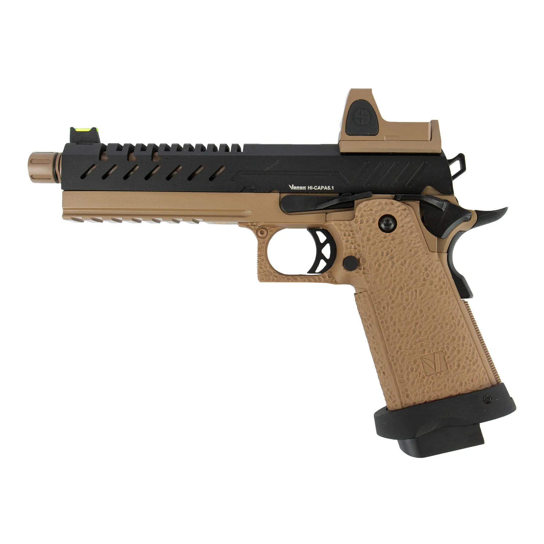 Vorsk Hi-Capa 5.1 BDS Tan/Black GBB Softair