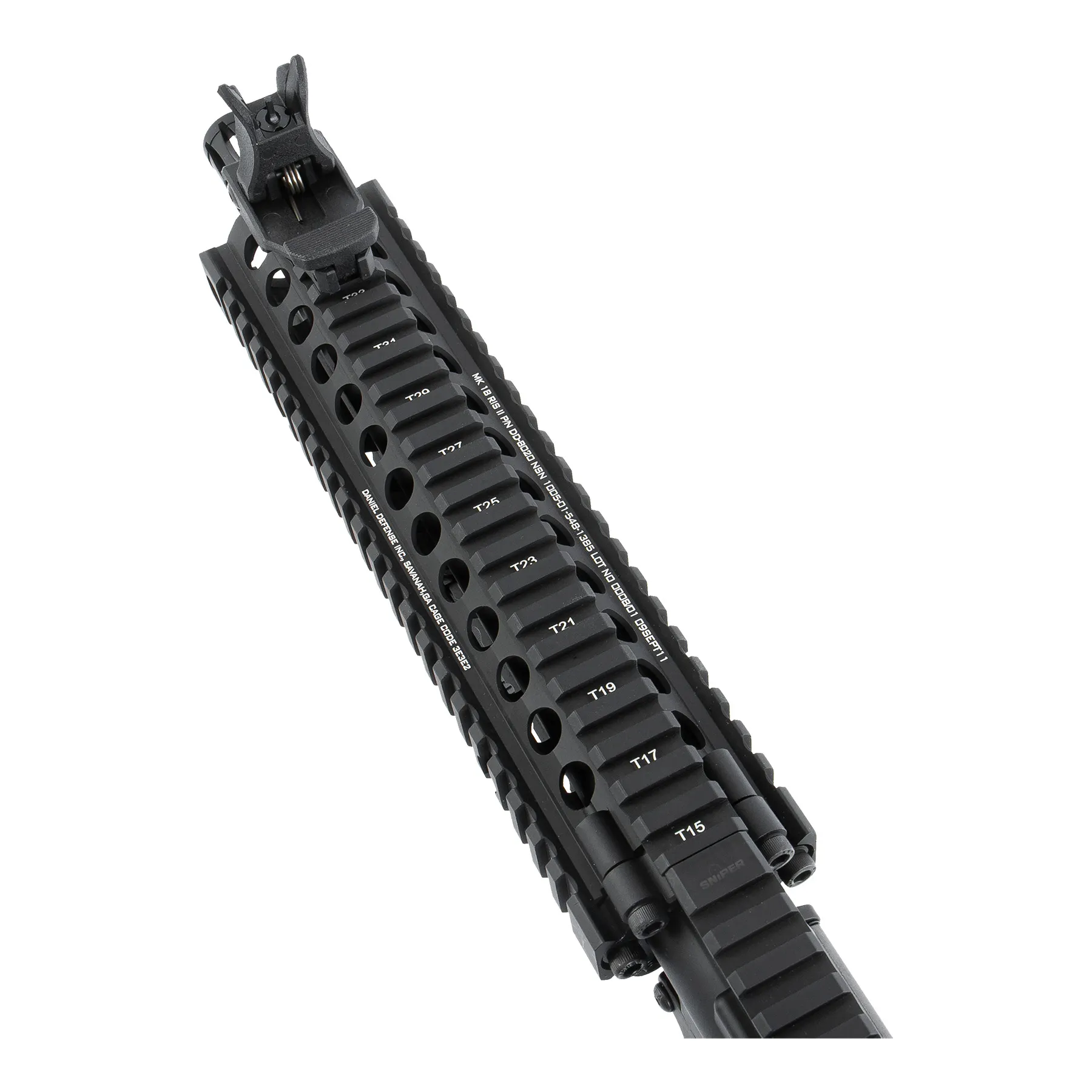 SA-E19 Edge Daniel Defense MK18 (S)AEG, Black